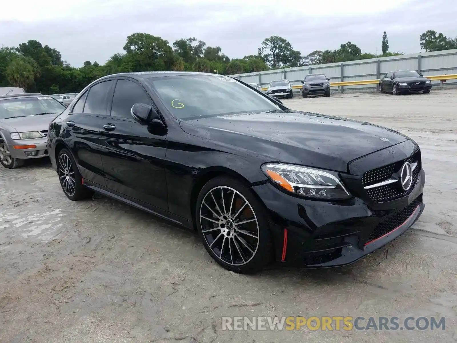 1 Photograph of a damaged car 55SWF8DB2KU296211 MERCEDES-BENZ C CLASS 2019