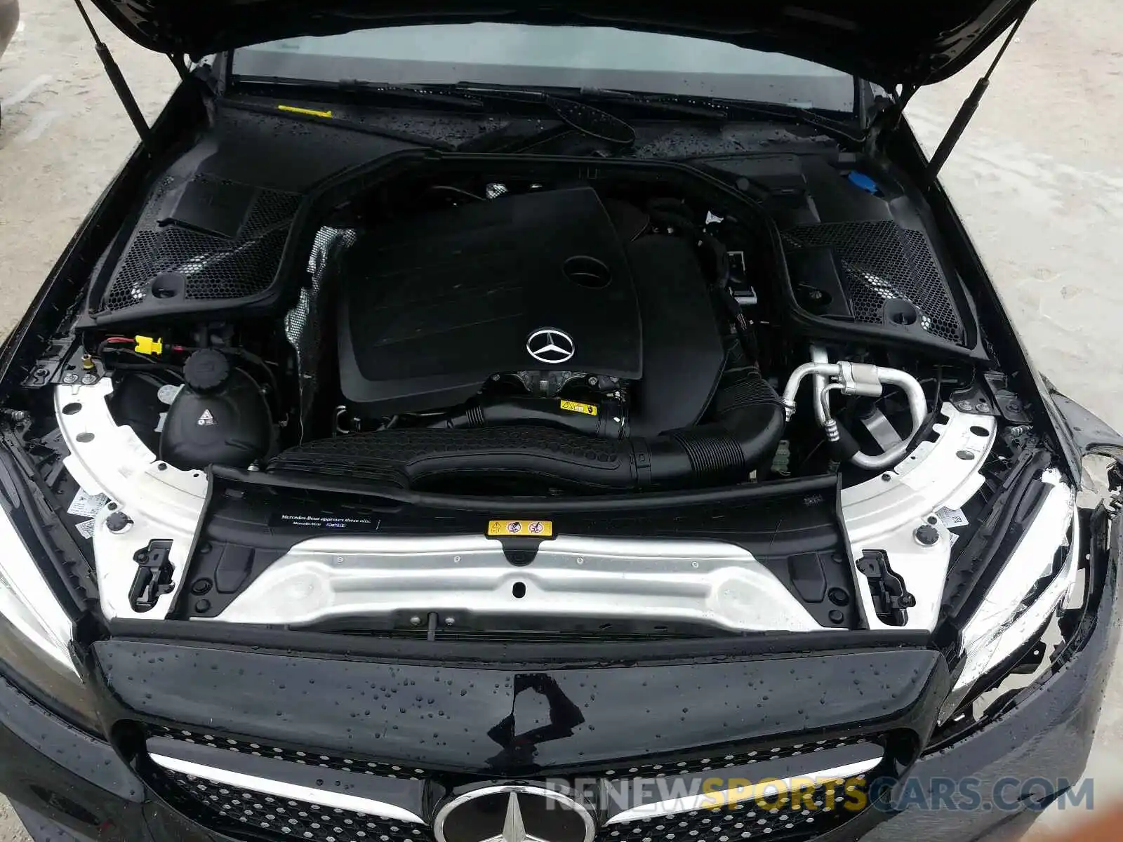 7 Photograph of a damaged car 55SWF8DB2KU296211 MERCEDES-BENZ C CLASS 2019