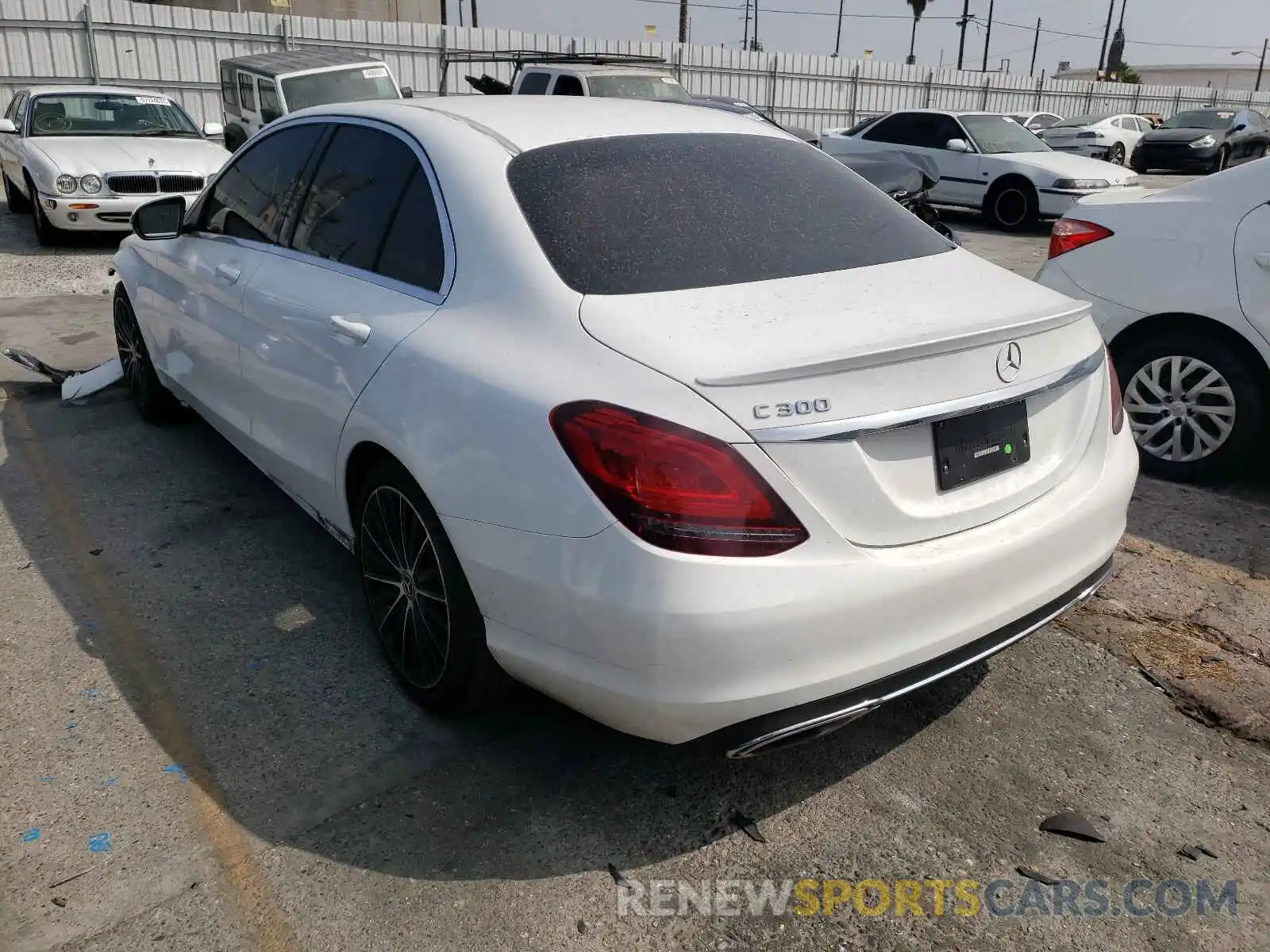 3 Photograph of a damaged car 55SWF8DB2KU296418 MERCEDES-BENZ C-CLASS 2019