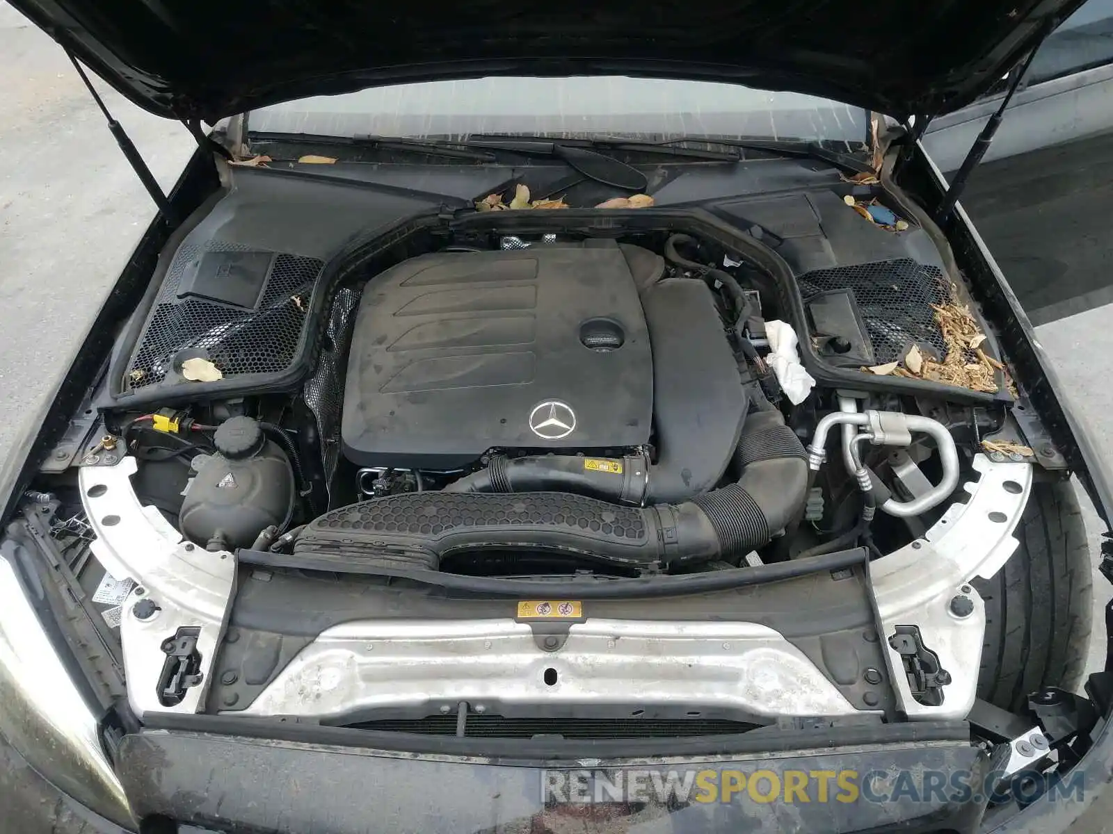 7 Photograph of a damaged car 55SWF8DB2KU297729 MERCEDES-BENZ C CLASS 2019