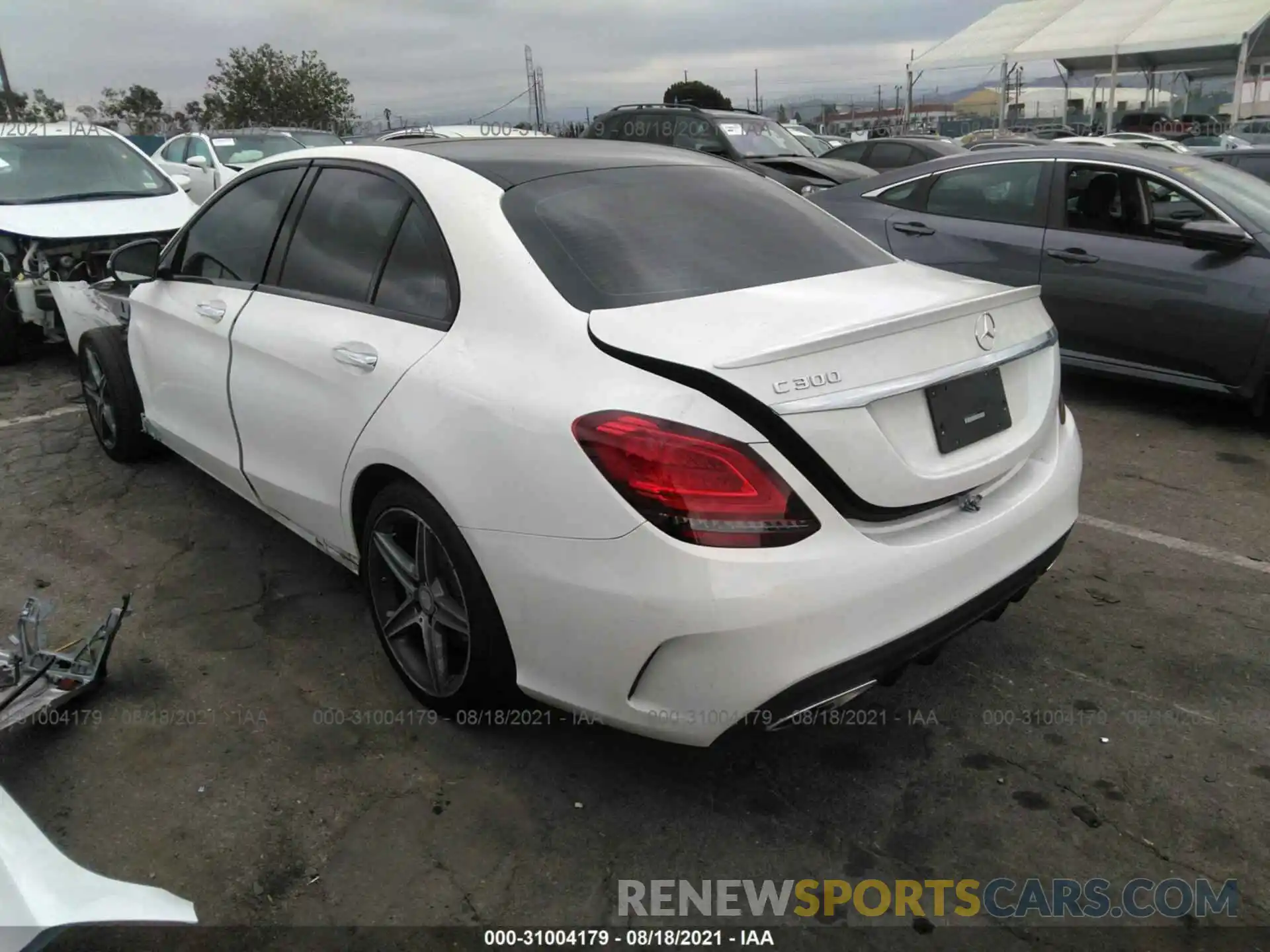 3 Photograph of a damaged car 55SWF8DB2KU298329 MERCEDES-BENZ C-CLASS 2019