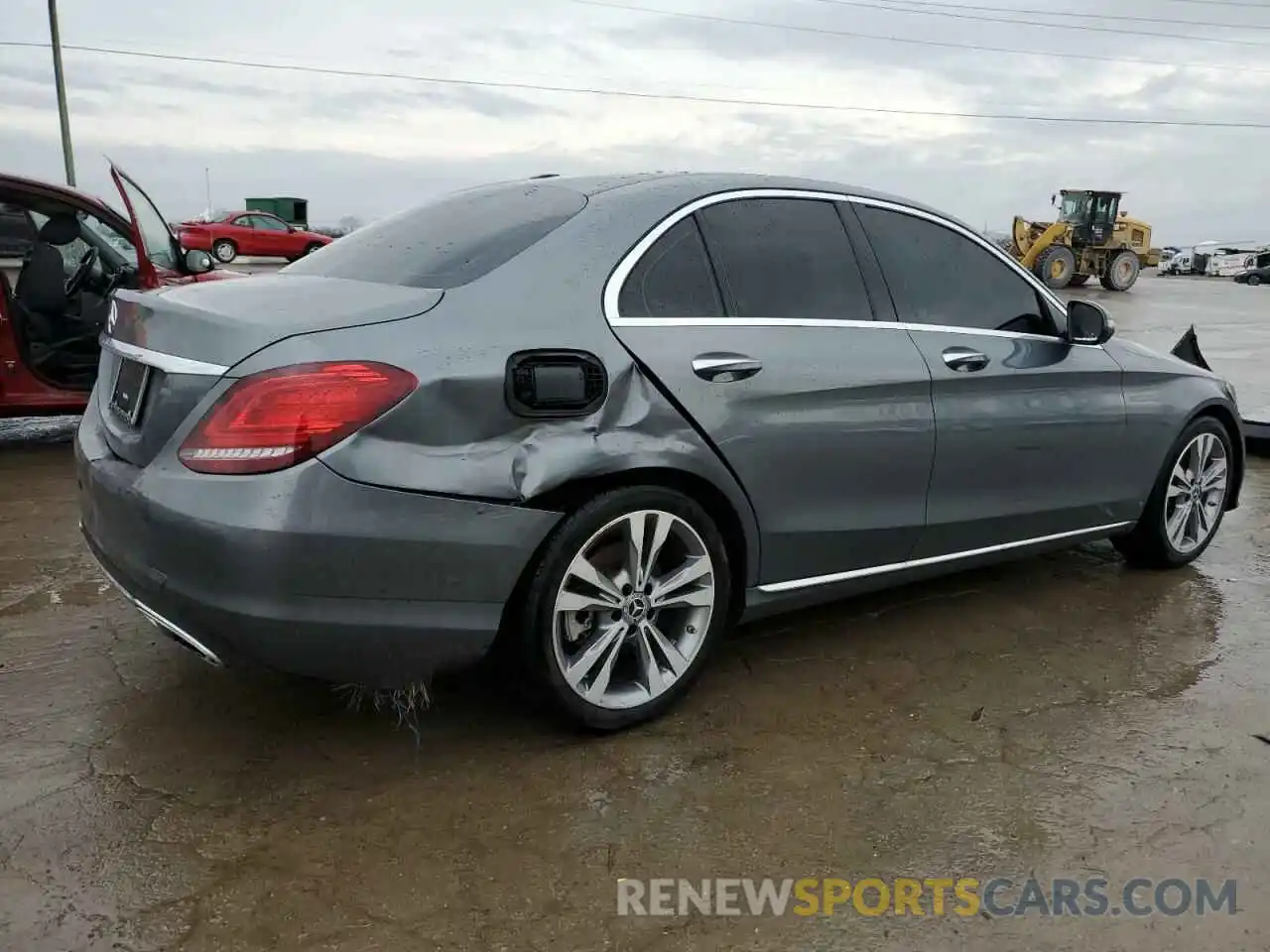 3 Фотография поврежденного автомобиля 55SWF8DB2KU299299 MERCEDES-BENZ C-CLASS 2019