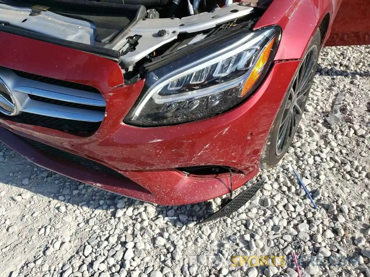 9 Photograph of a damaged car 55SWF8DB2KU299819 MERCEDES-BENZ C-CLASS 2019