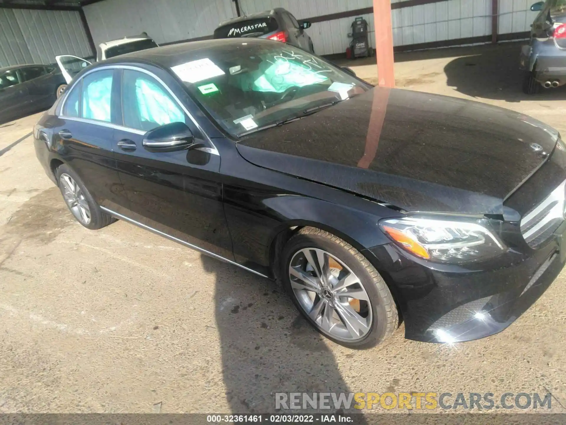 1 Photograph of a damaged car 55SWF8DB2KU301259 MERCEDES-BENZ C-CLASS 2019