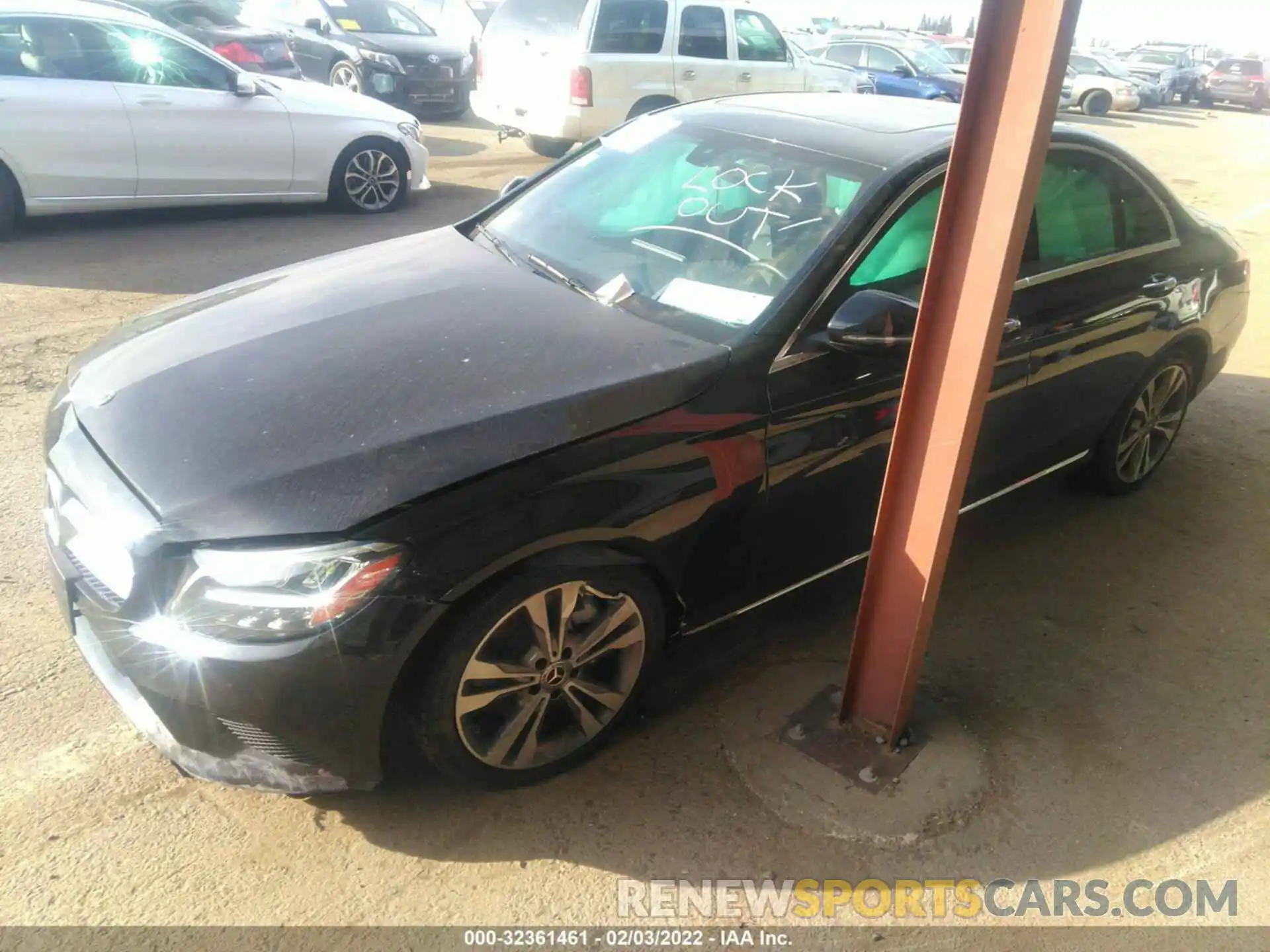 2 Photograph of a damaged car 55SWF8DB2KU301259 MERCEDES-BENZ C-CLASS 2019