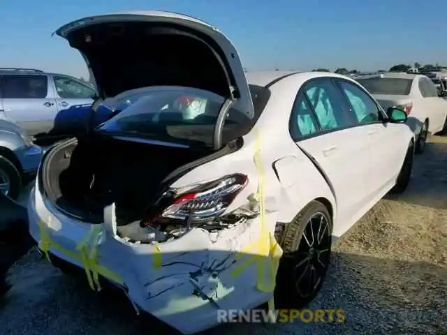 4 Photograph of a damaged car 55SWF8DB2KU301360 MERCEDES-BENZ C CLASS 2019