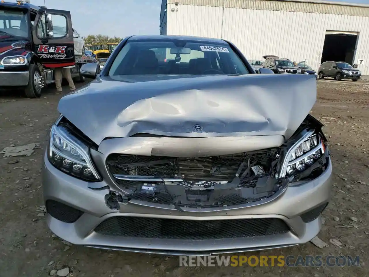 5 Photograph of a damaged car 55SWF8DB2KU302671 MERCEDES-BENZ C-CLASS 2019