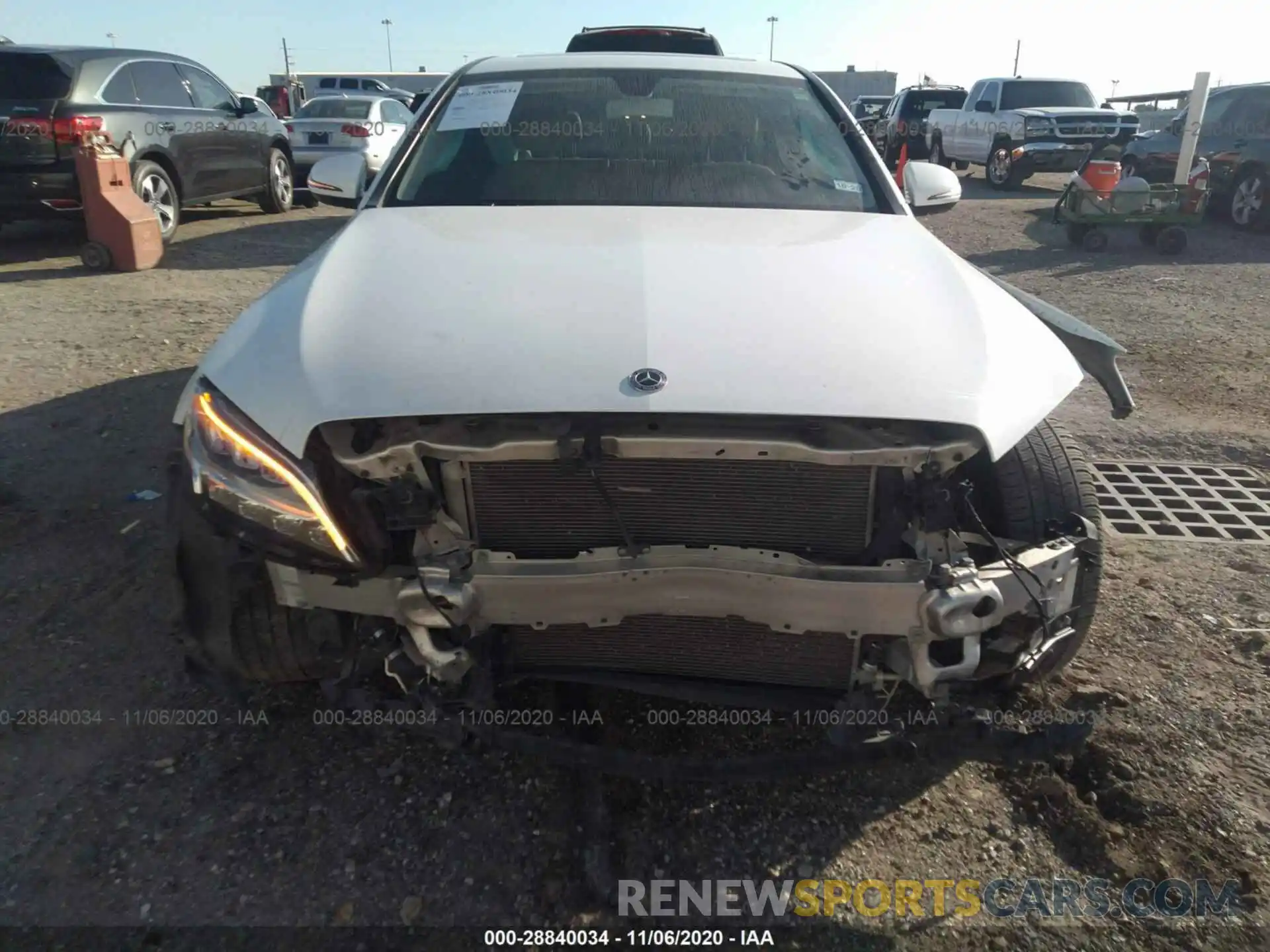 6 Photograph of a damaged car 55SWF8DB2KU305263 MERCEDES-BENZ C-CLASS 2019