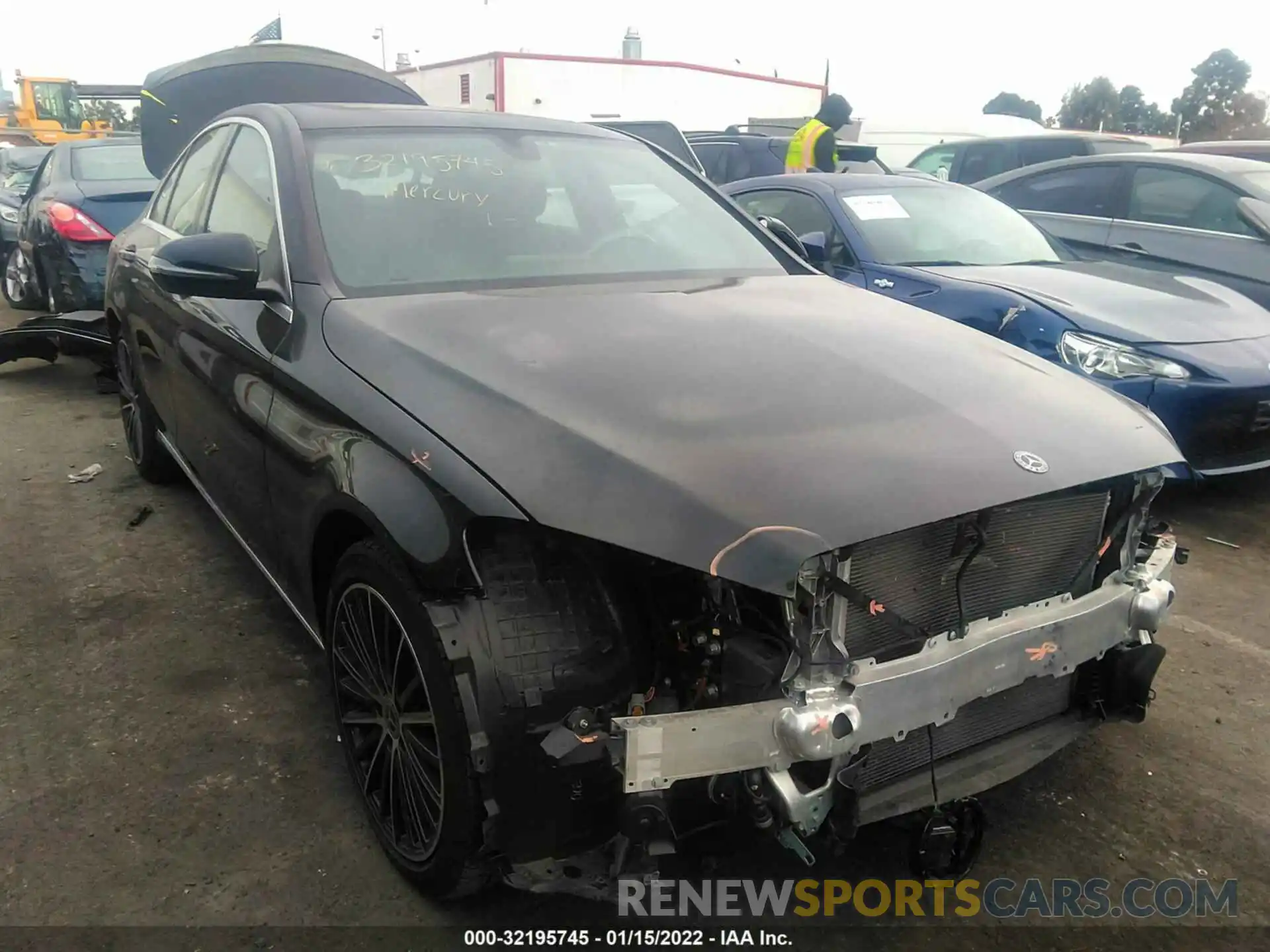 1 Photograph of a damaged car 55SWF8DB2KU305358 MERCEDES-BENZ C-CLASS 2019