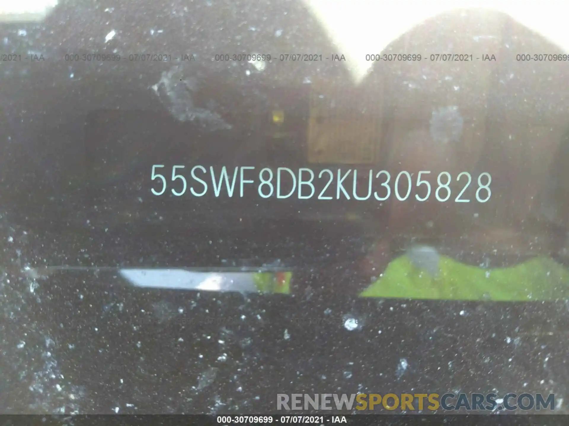 9 Photograph of a damaged car 55SWF8DB2KU305828 MERCEDES-BENZ C-CLASS 2019