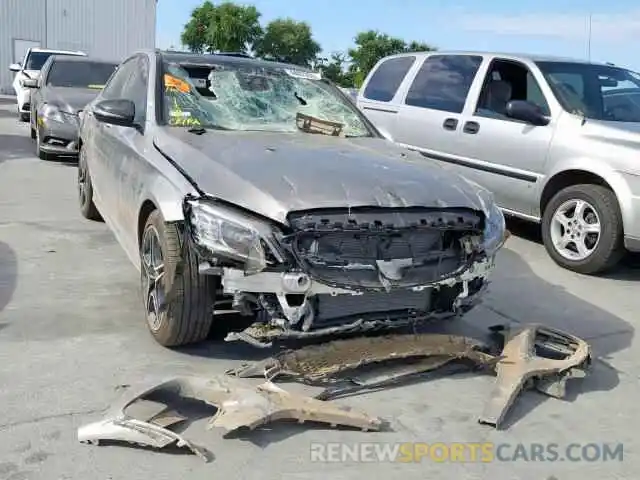 1 Photograph of a damaged car 55SWF8DB2KU306705 MERCEDES-BENZ C CLASS 2019