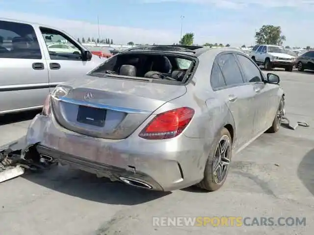 4 Photograph of a damaged car 55SWF8DB2KU306705 MERCEDES-BENZ C CLASS 2019