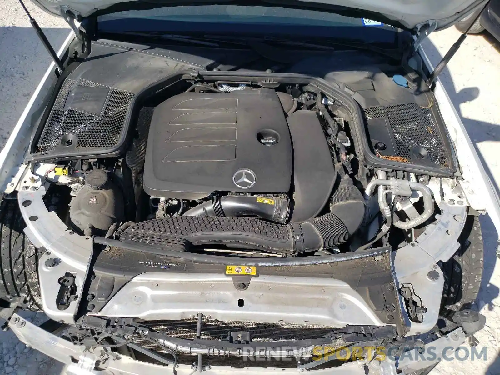 7 Photograph of a damaged car 55SWF8DB2KU307501 MERCEDES-BENZ C-CLASS 2019