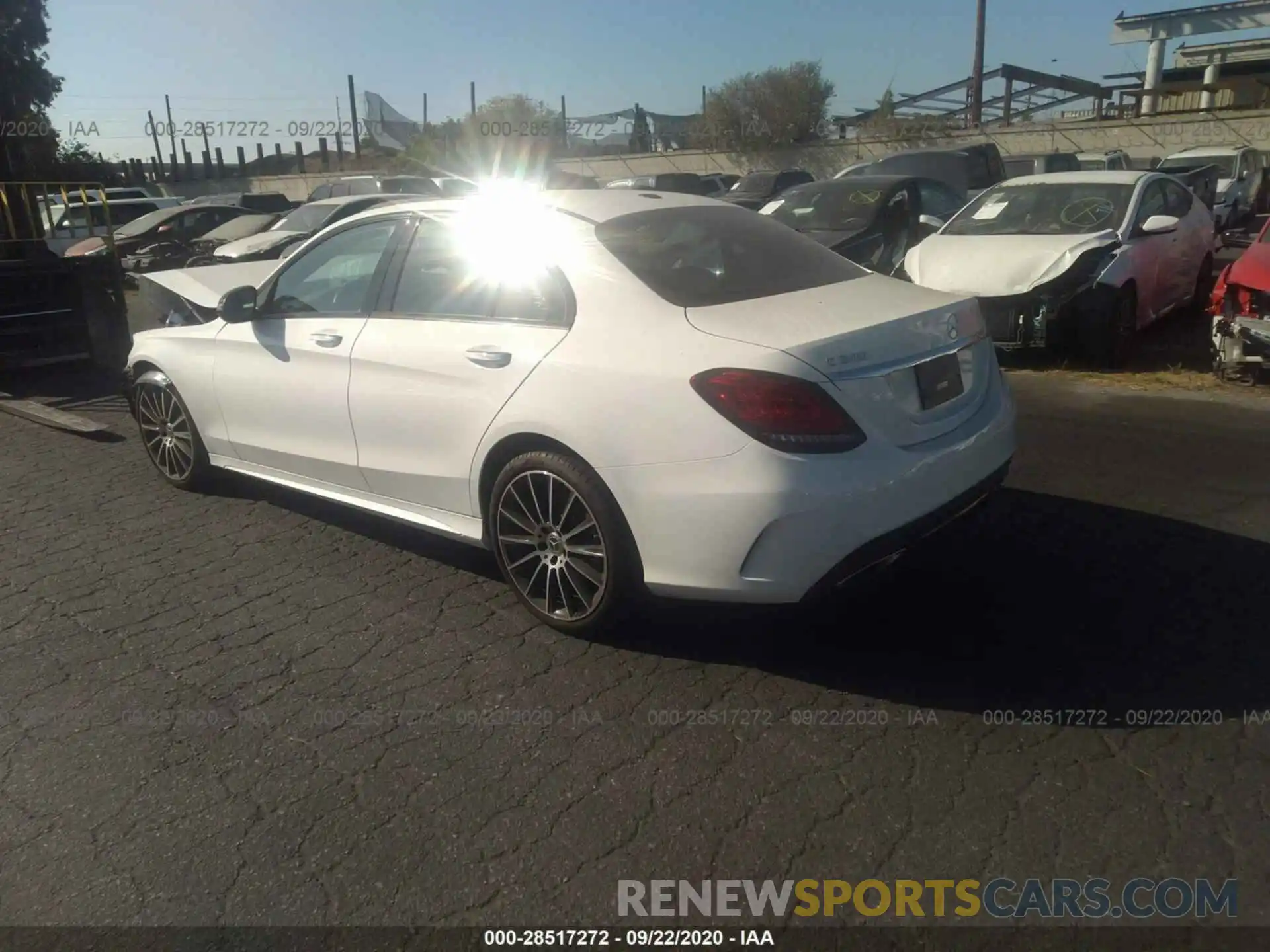 3 Photograph of a damaged car 55SWF8DB2KU308325 MERCEDES-BENZ C-CLASS 2019