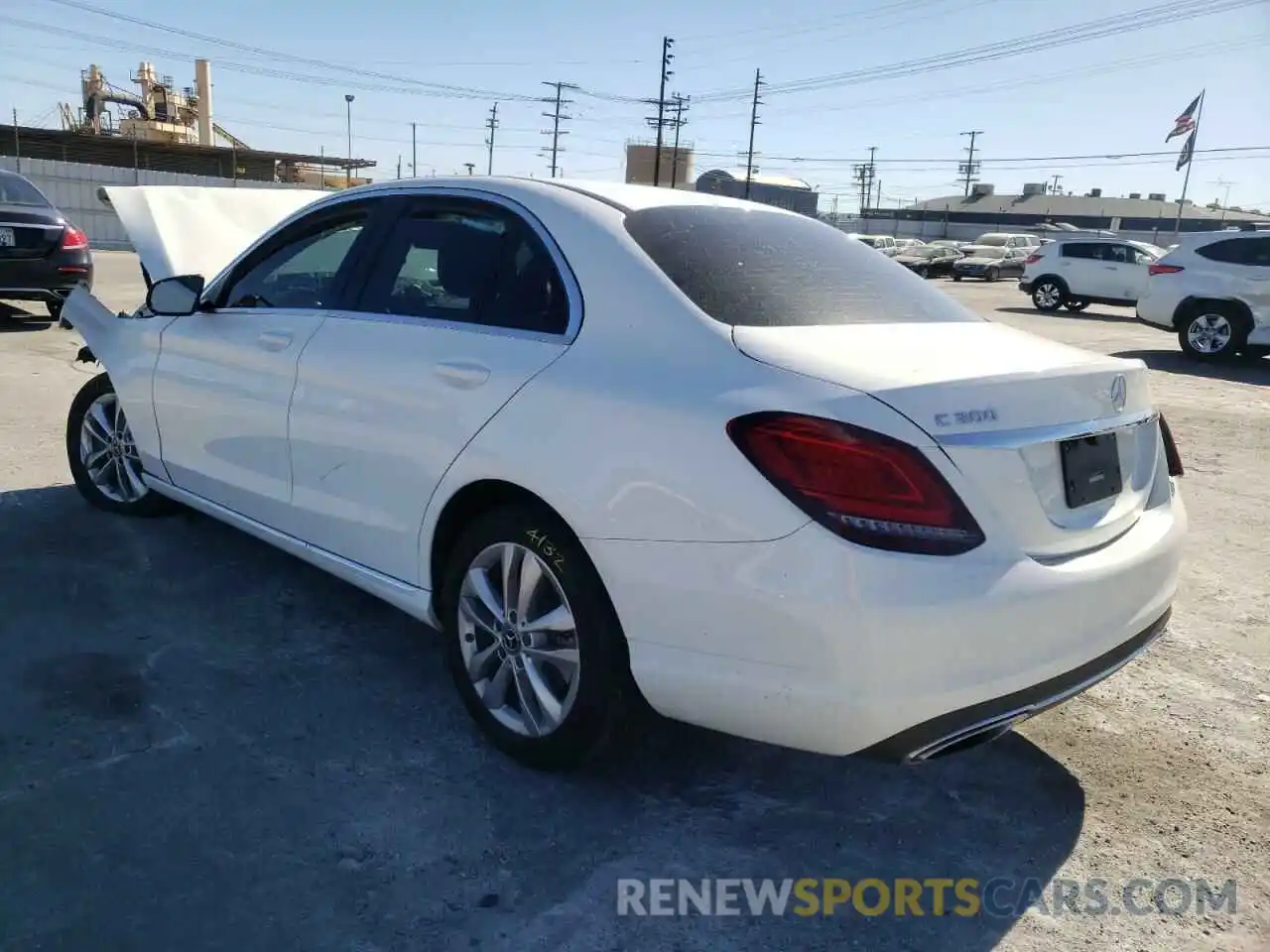 3 Photograph of a damaged car 55SWF8DB2KU311306 MERCEDES-BENZ C-CLASS 2019