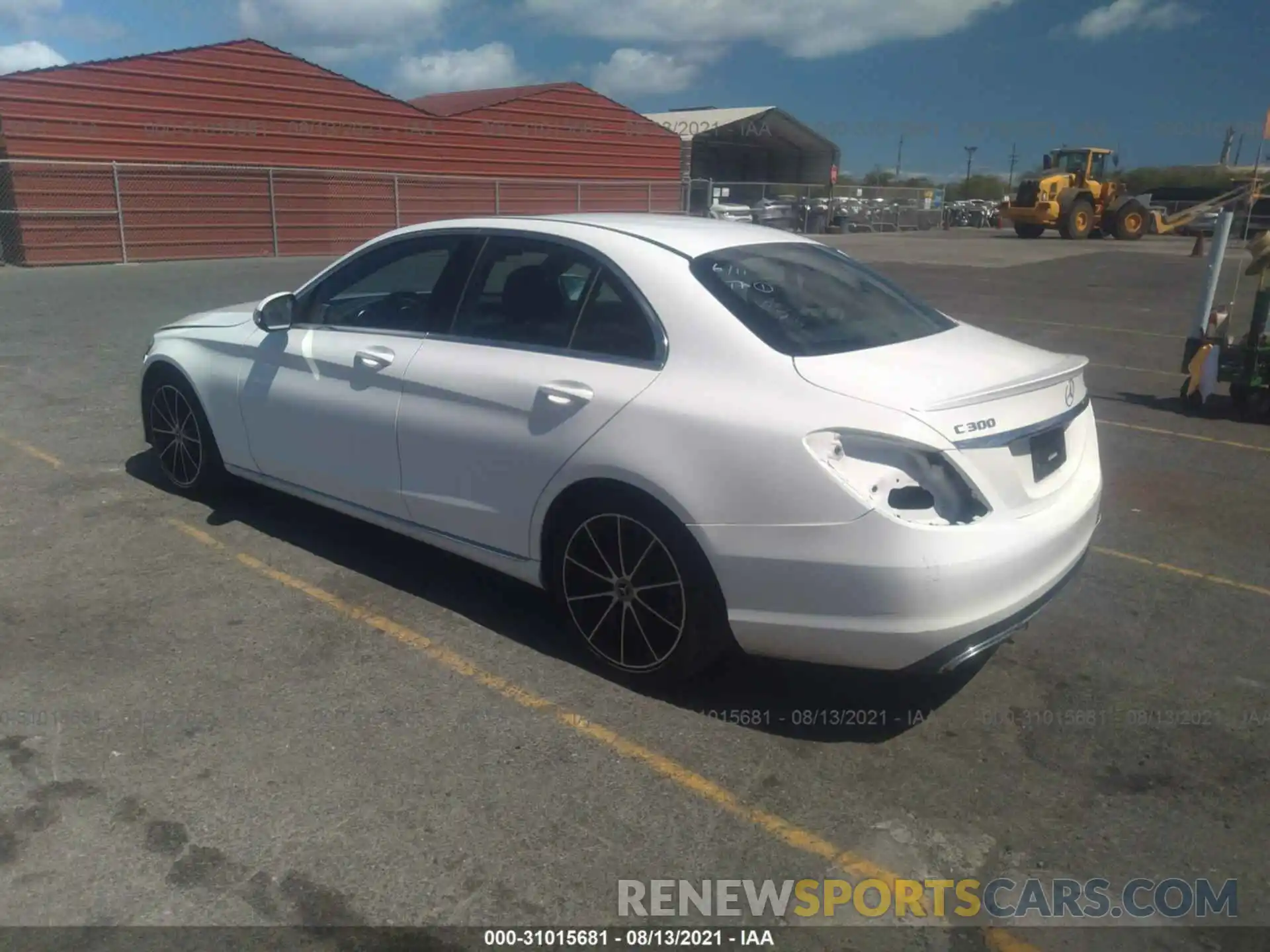 3 Photograph of a damaged car 55SWF8DB2KU311919 MERCEDES-BENZ C-CLASS 2019