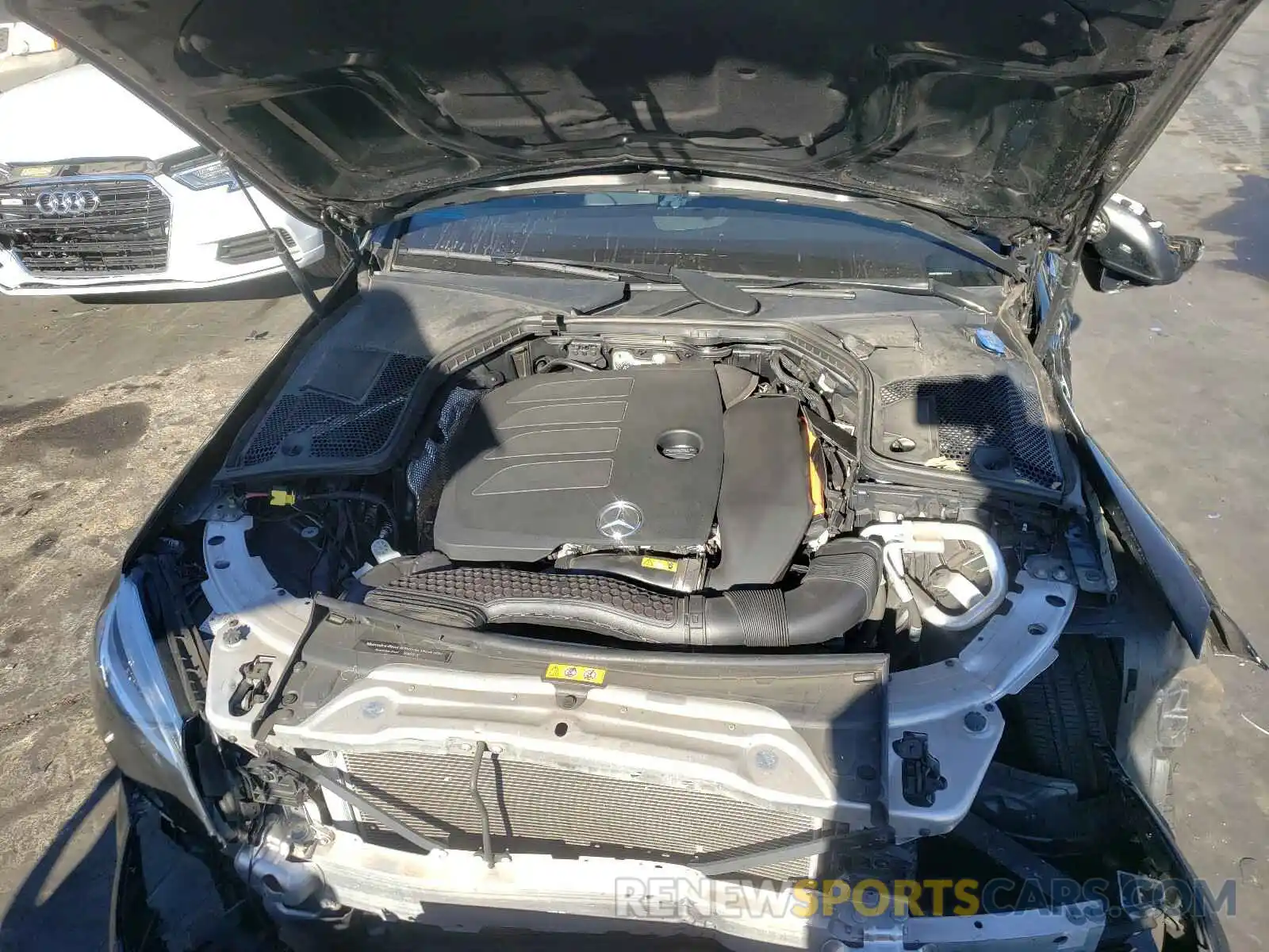 7 Photograph of a damaged car 55SWF8DB2KU315064 MERCEDES-BENZ C CLASS 2019