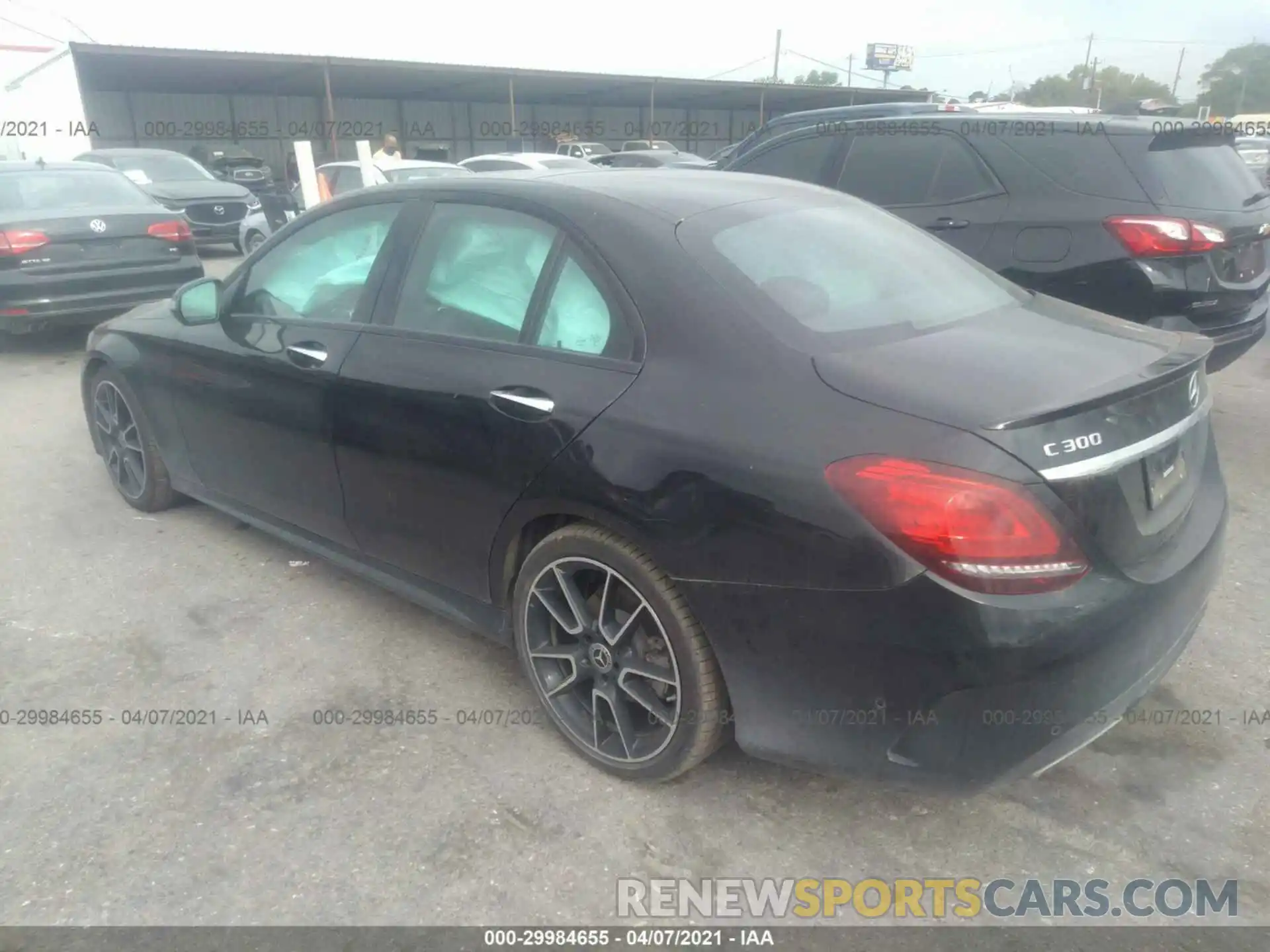 2 Photograph of a damaged car 55SWF8DB2KU316151 MERCEDES-BENZ C-CLASS 2019