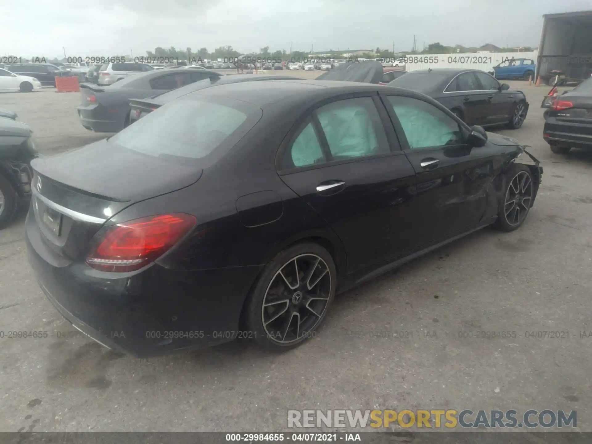 3 Photograph of a damaged car 55SWF8DB2KU316151 MERCEDES-BENZ C-CLASS 2019