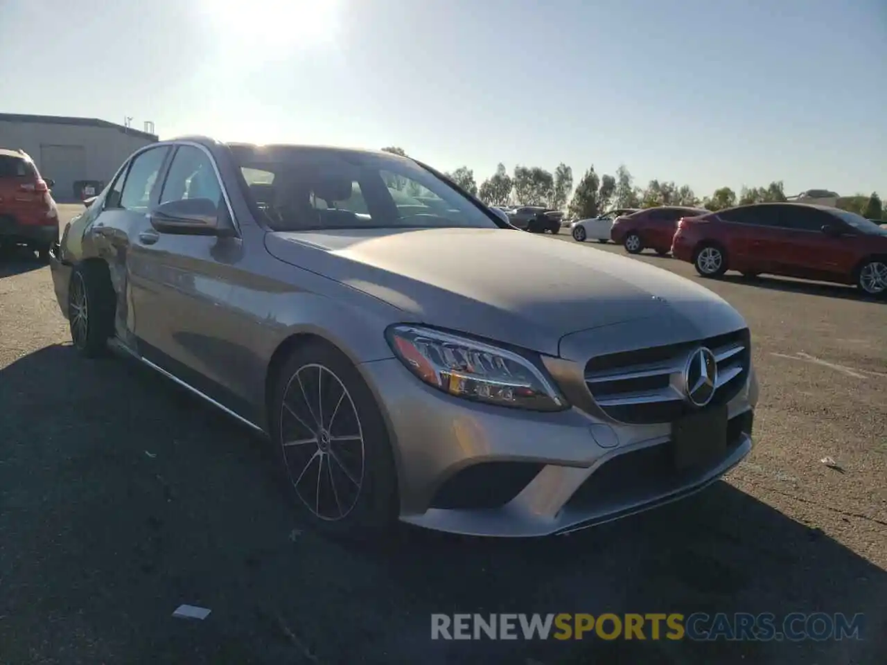 1 Photograph of a damaged car 55SWF8DB3KU288053 MERCEDES-BENZ C-CLASS 2019