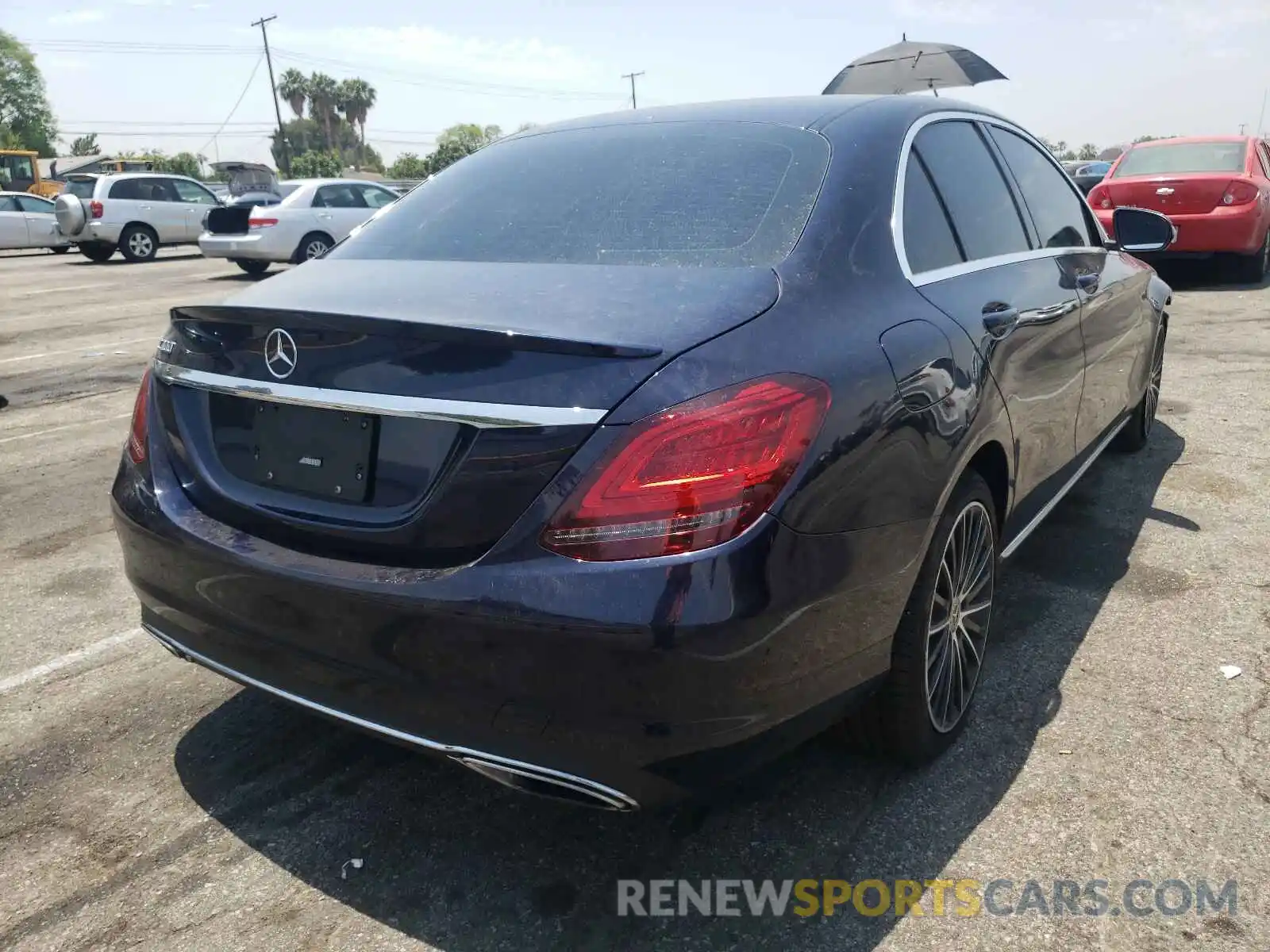 4 Photograph of a damaged car 55SWF8DB3KU288389 MERCEDES-BENZ C CLASS 2019