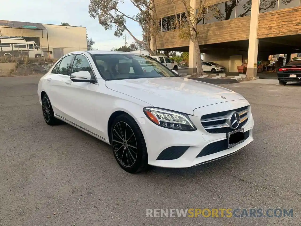 1 Photograph of a damaged car 55SWF8DB3KU294872 MERCEDES-BENZ C CLASS 2019