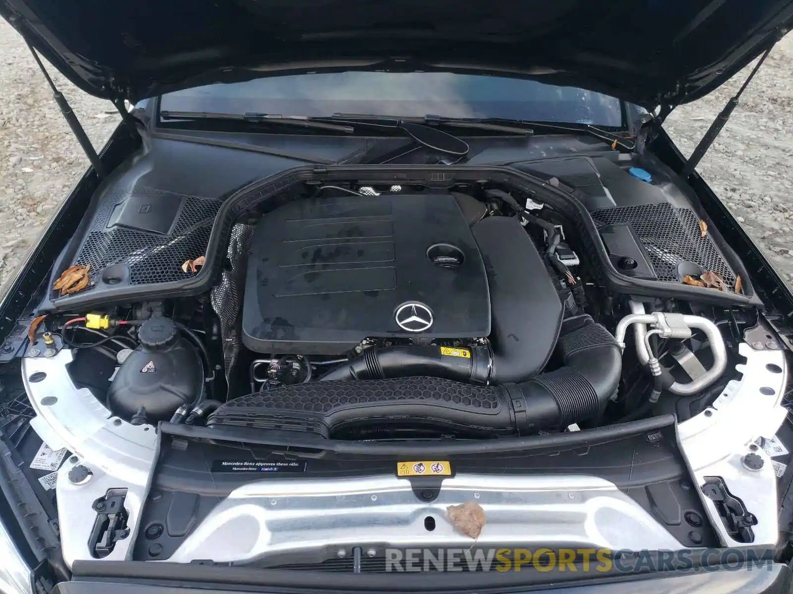 7 Photograph of a damaged car 55SWF8DB3KU295116 MERCEDES-BENZ C CLASS 2019