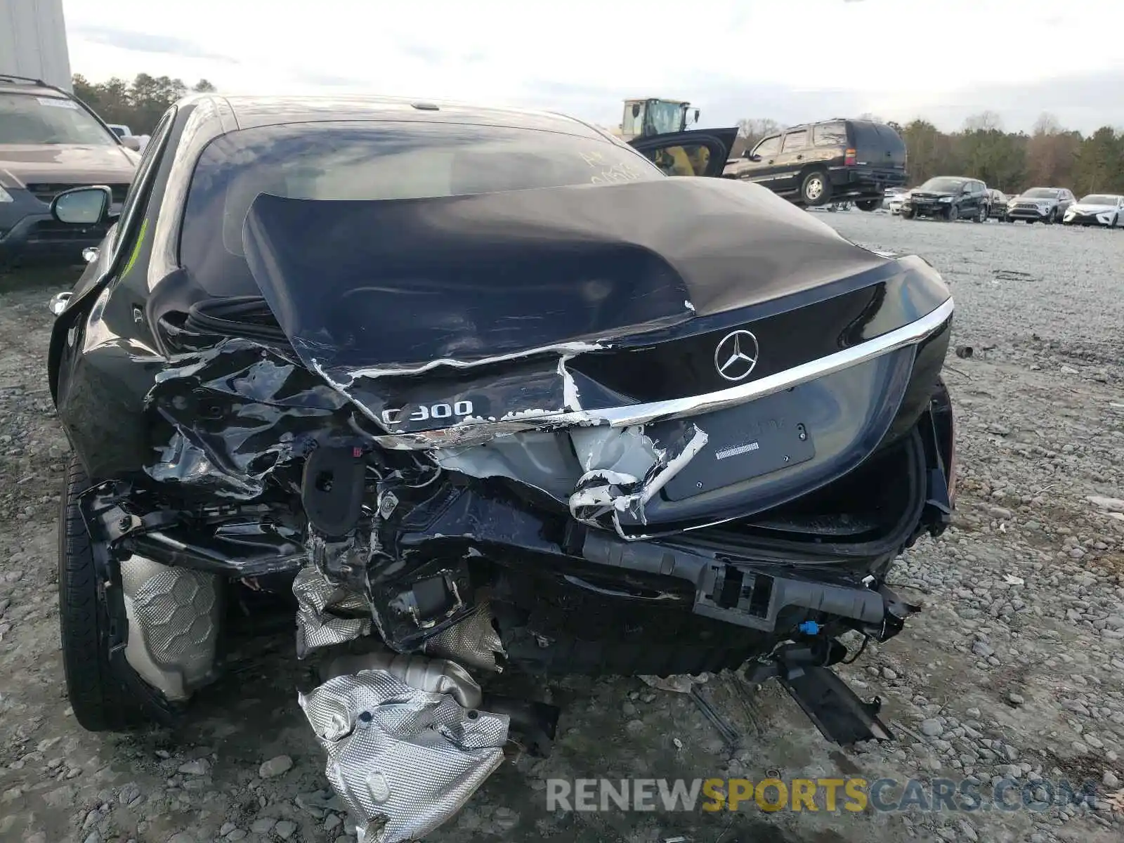 9 Photograph of a damaged car 55SWF8DB3KU295116 MERCEDES-BENZ C CLASS 2019