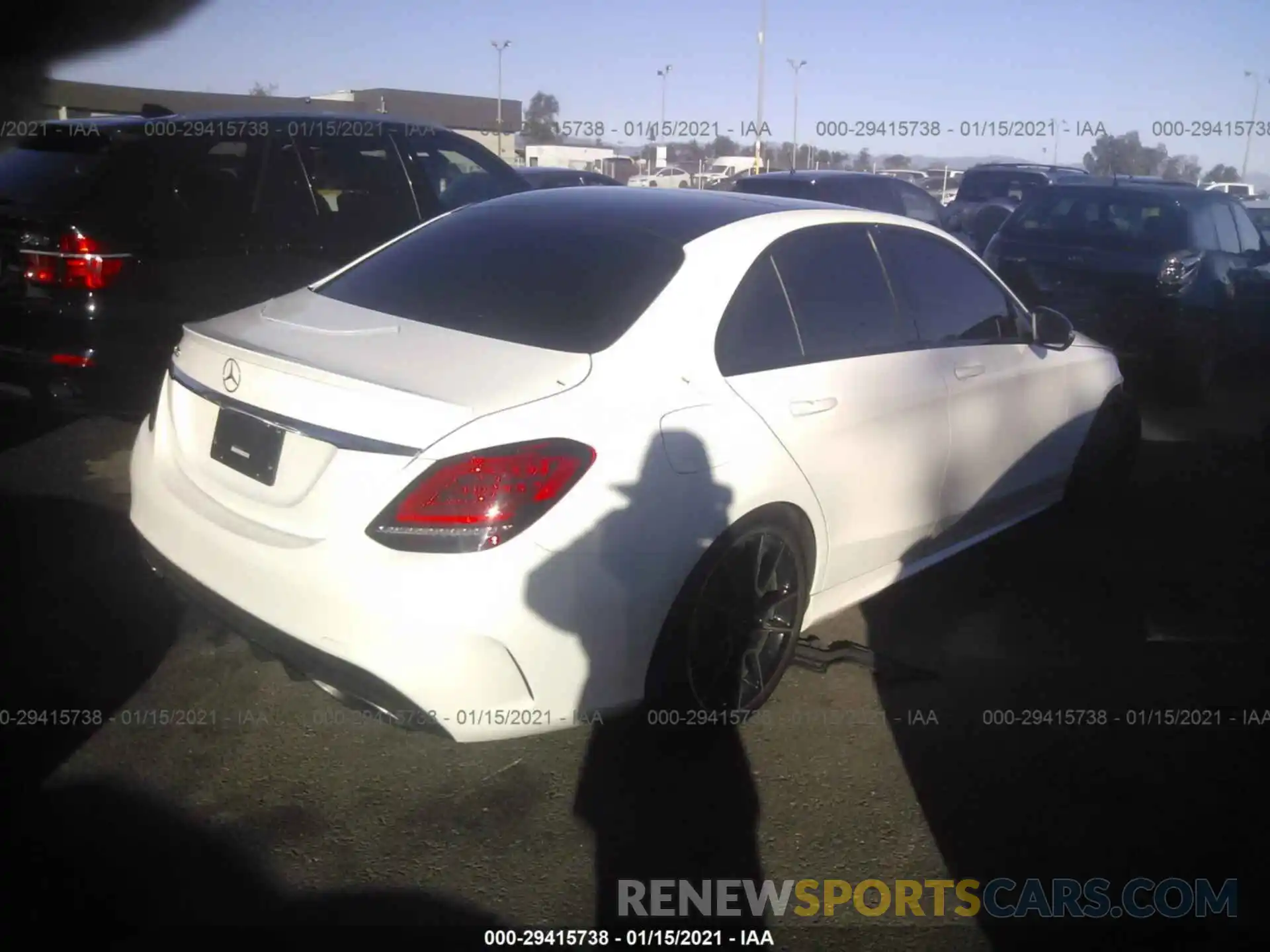 4 Photograph of a damaged car 55SWF8DB3KU295732 MERCEDES-BENZ C-CLASS 2019