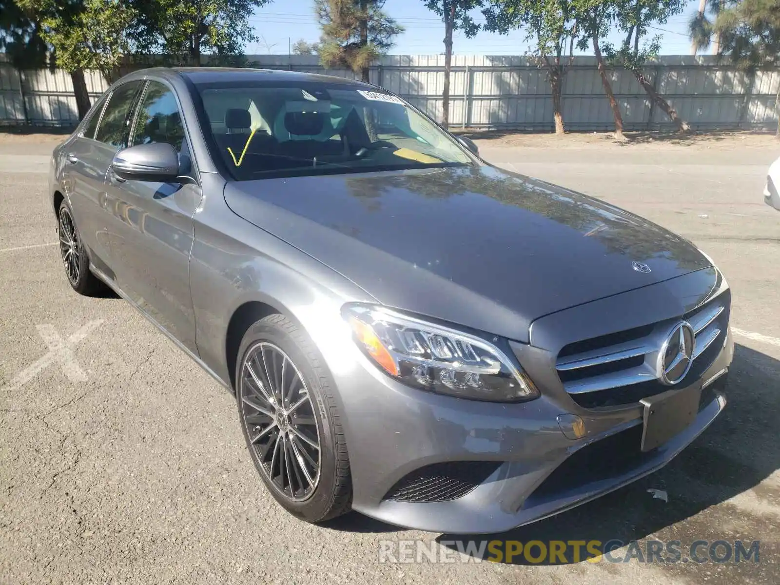 1 Photograph of a damaged car 55SWF8DB3KU295892 MERCEDES-BENZ C-CLASS 2019