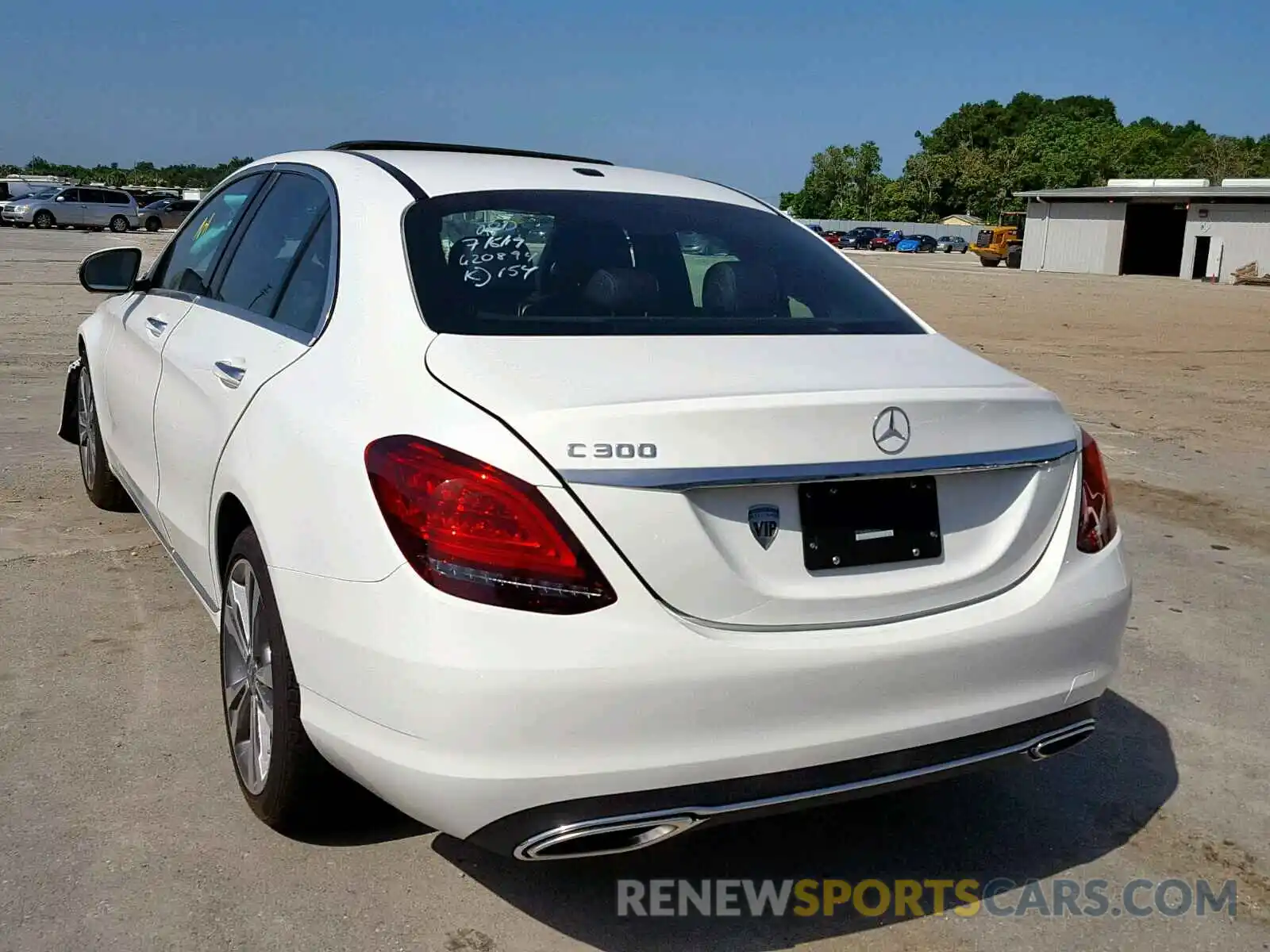 3 Photograph of a damaged car 55SWF8DB3KU297674 MERCEDES-BENZ C CLASS 2019