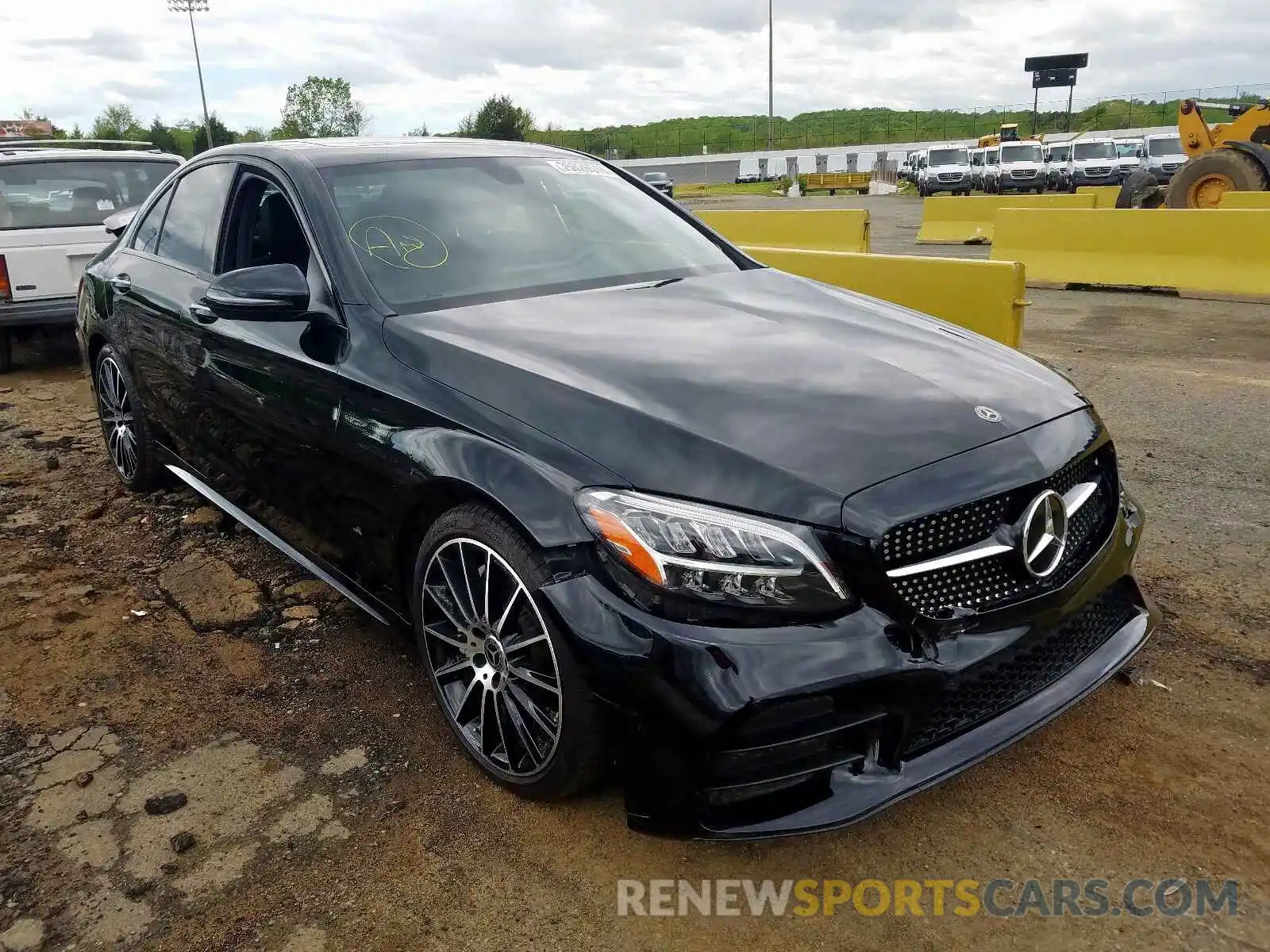 1 Photograph of a damaged car 55SWF8DB3KU303893 MERCEDES-BENZ C CLASS 2019