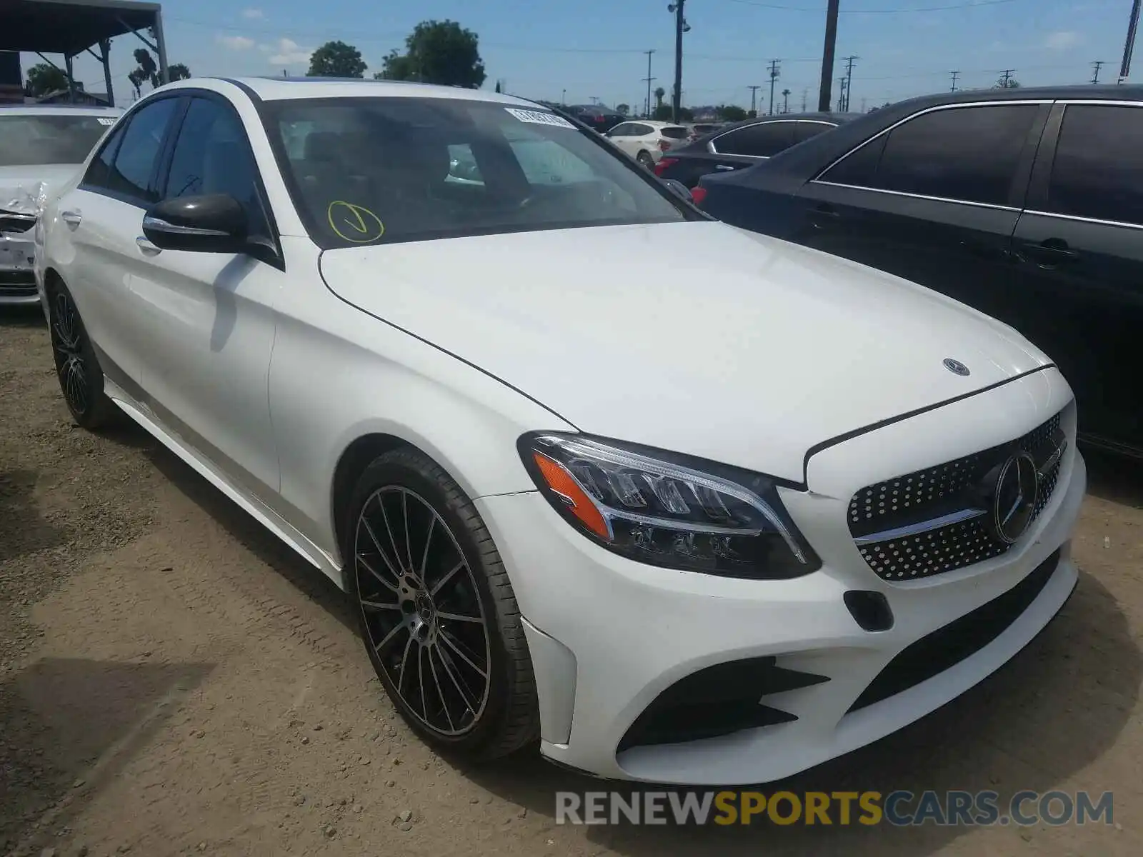 1 Photograph of a damaged car 55SWF8DB3KU307023 MERCEDES-BENZ C CLASS 2019