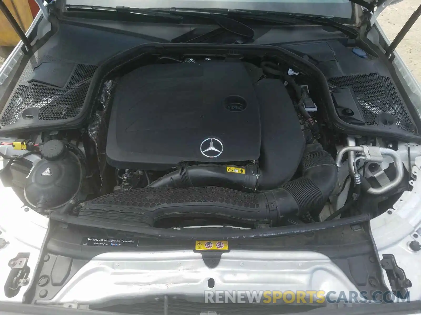 7 Photograph of a damaged car 55SWF8DB3KU307023 MERCEDES-BENZ C CLASS 2019