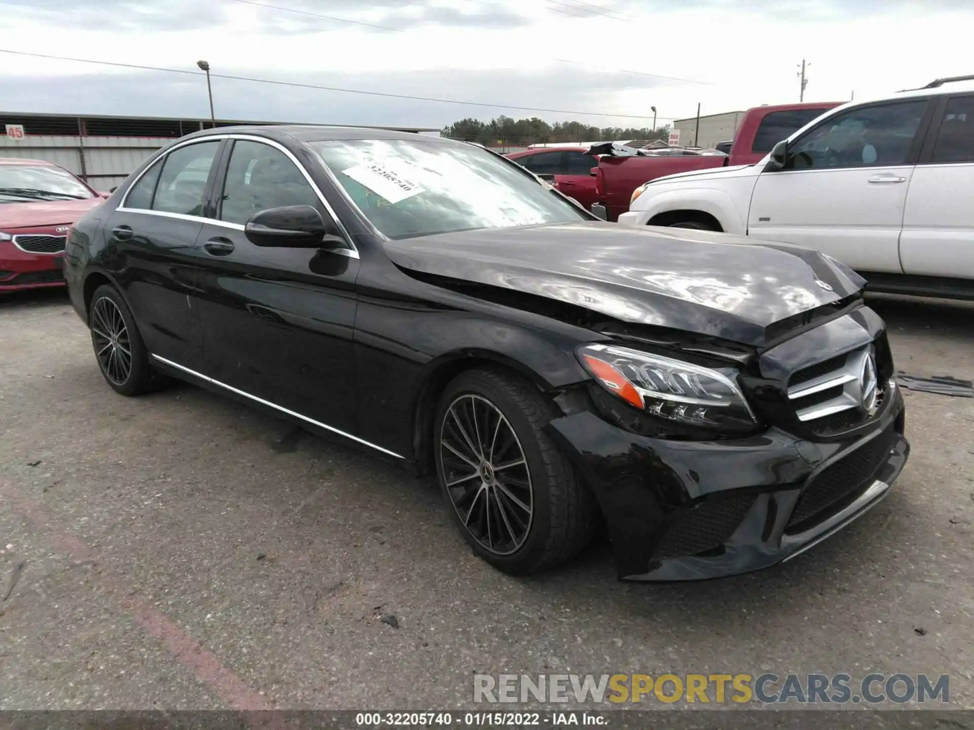 1 Photograph of a damaged car 55SWF8DB3KU307376 MERCEDES-BENZ C-CLASS 2019