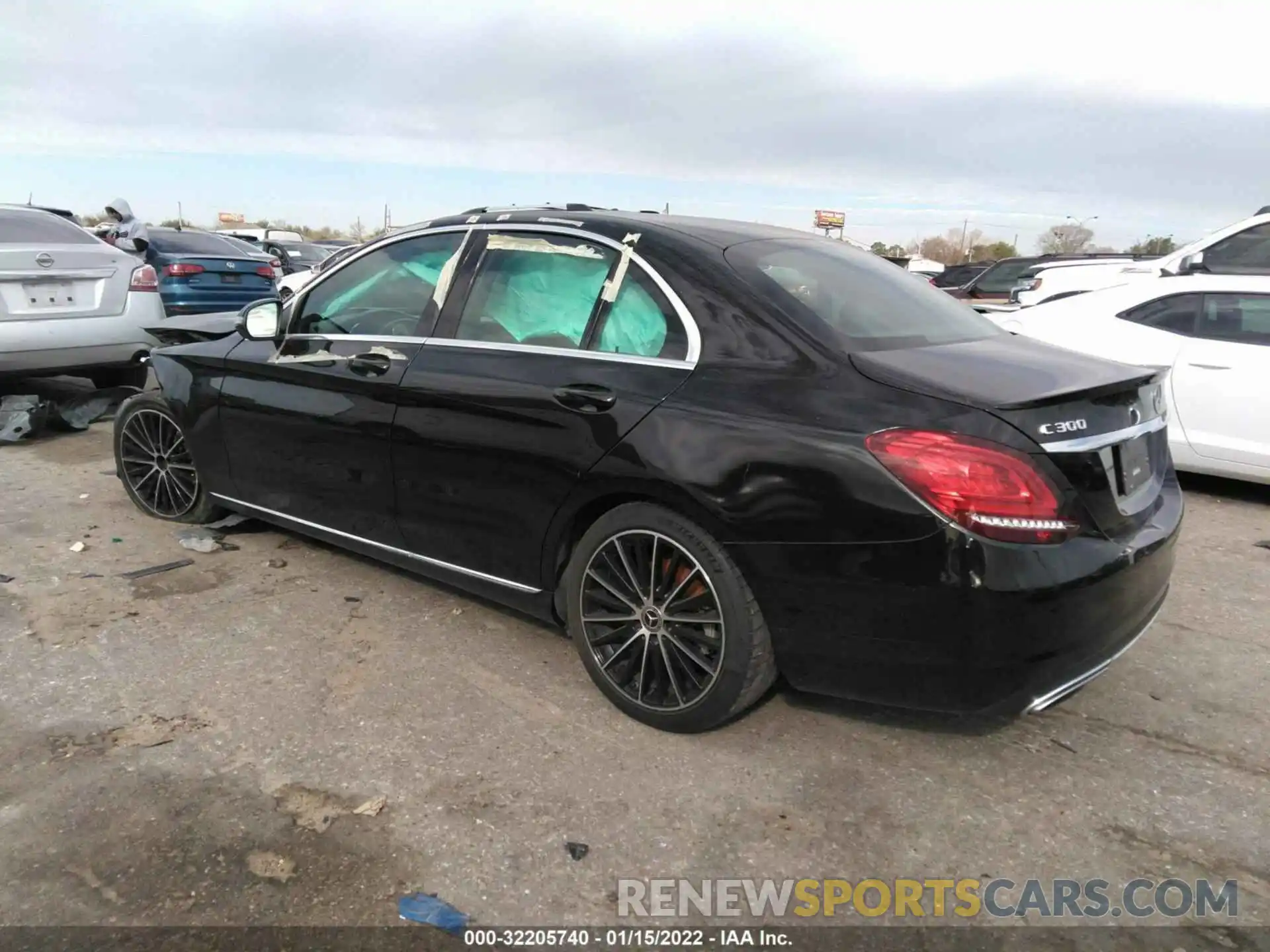 3 Photograph of a damaged car 55SWF8DB3KU307376 MERCEDES-BENZ C-CLASS 2019