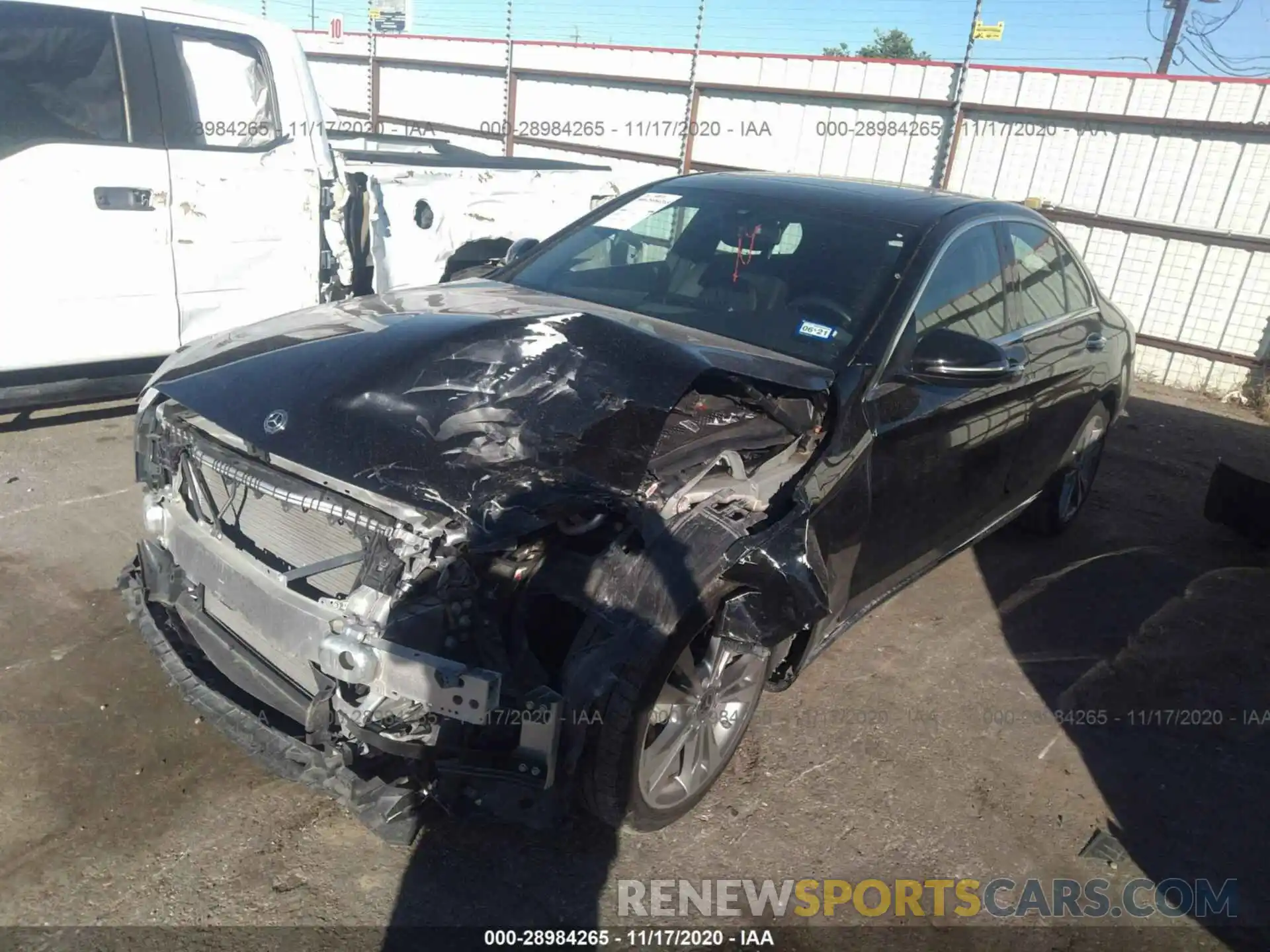 2 Photograph of a damaged car 55SWF8DB3KU307880 MERCEDES-BENZ C-CLASS 2019