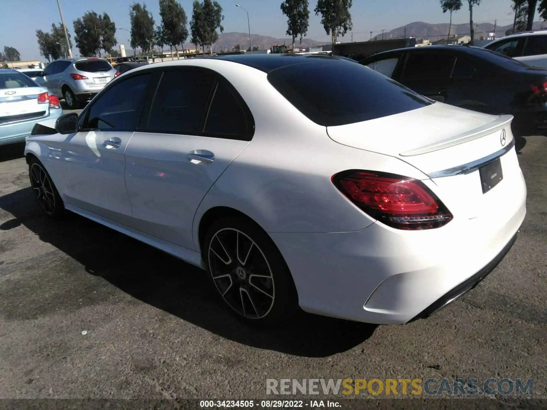 3 Photograph of a damaged car 55SWF8DB3KU308804 MERCEDES-BENZ C-CLASS 2019