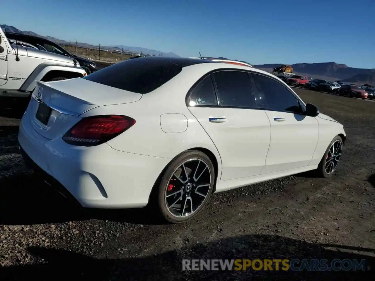 3 Photograph of a damaged car 55SWF8DB3KU309533 MERCEDES-BENZ C-CLASS 2019