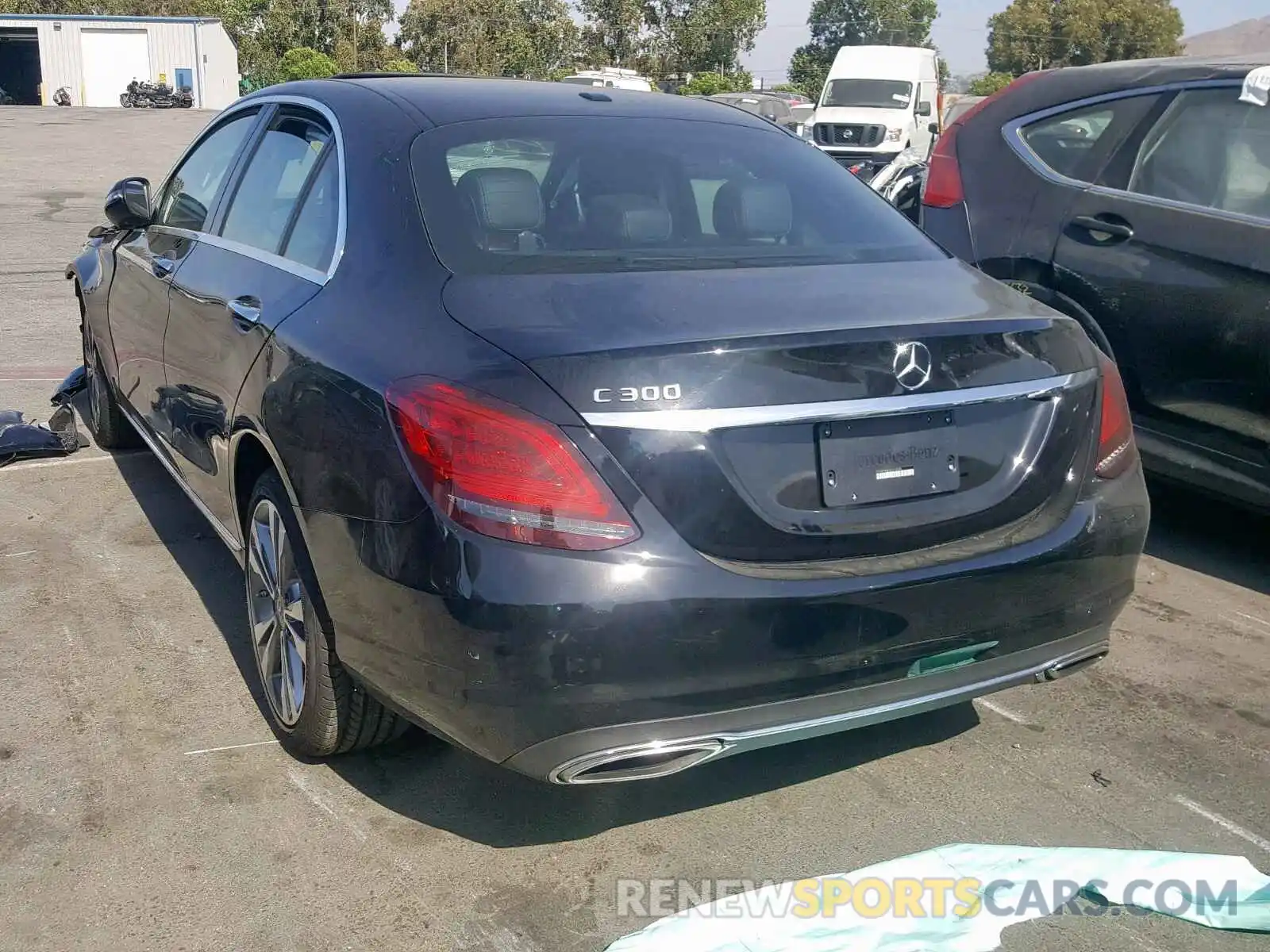 3 Photograph of a damaged car 55SWF8DB3KU312058 MERCEDES-BENZ C CLASS 2019