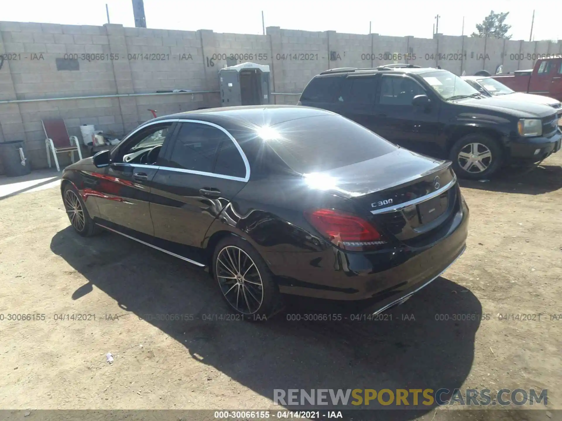 3 Photograph of a damaged car 55SWF8DB3KU312819 MERCEDES-BENZ C-CLASS 2019