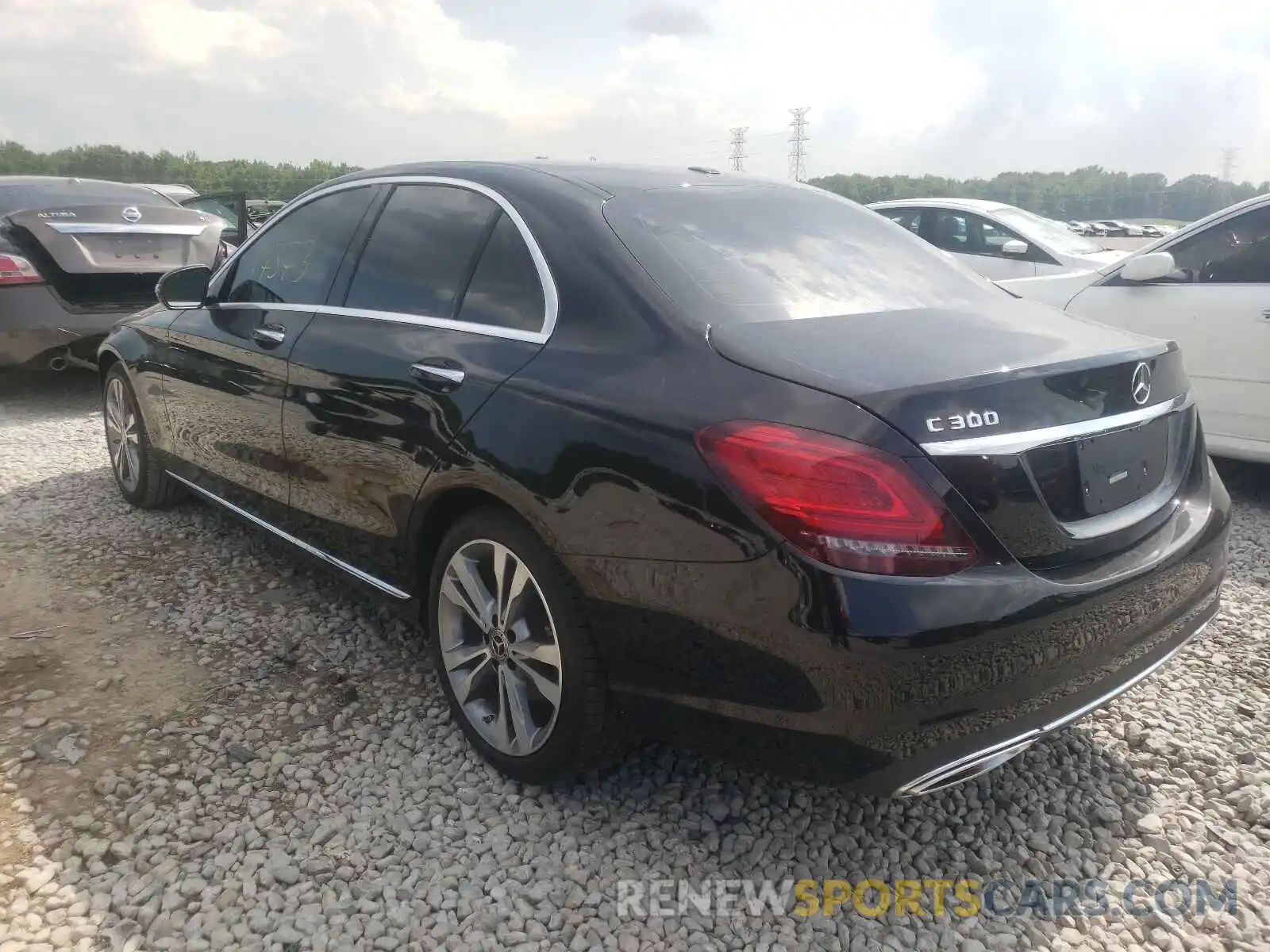 3 Photograph of a damaged car 55SWF8DB3KU313291 MERCEDES-BENZ C-CLASS 2019