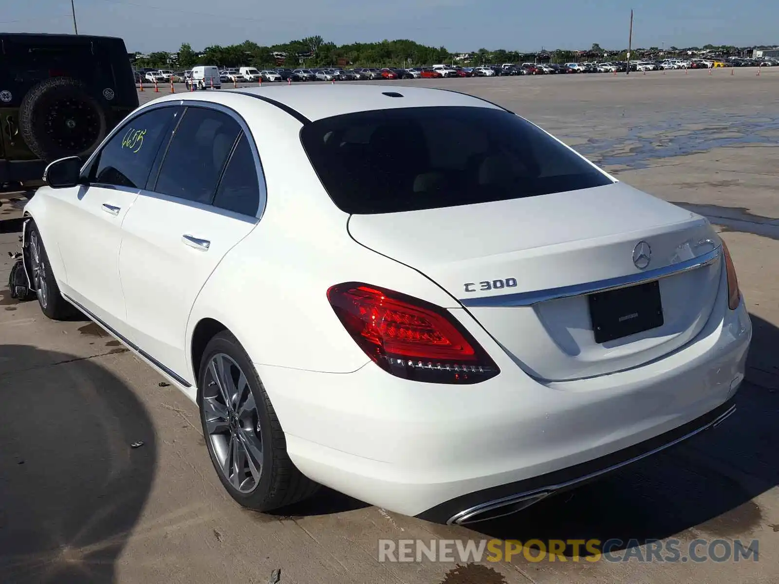 3 Photograph of a damaged car 55SWF8DB3KU314490 MERCEDES-BENZ C CLASS 2019