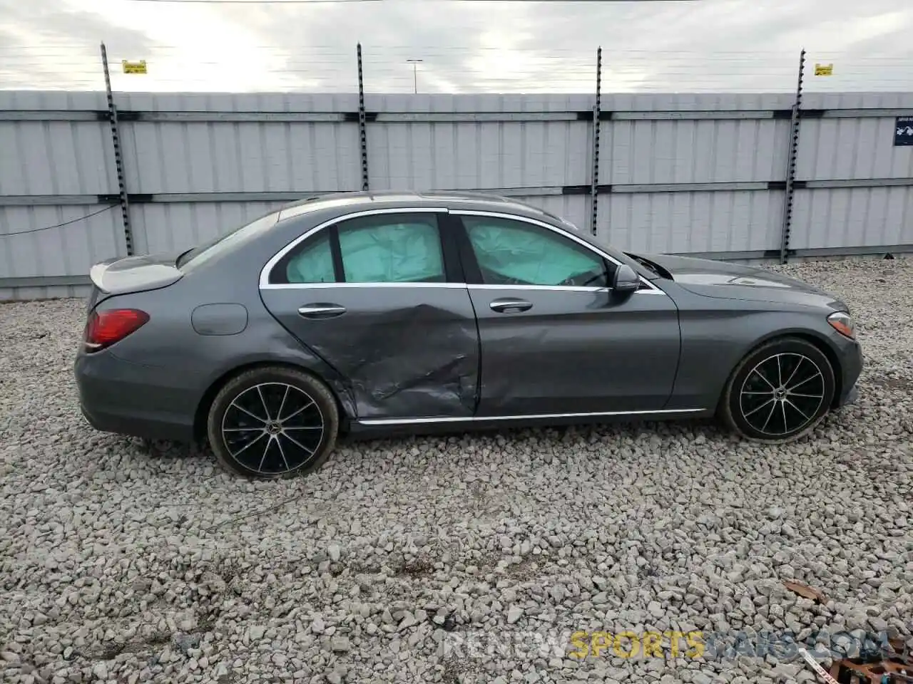 9 Фотография поврежденного автомобиля 55SWF8DB3KU314991 MERCEDES-BENZ C-CLASS 2019