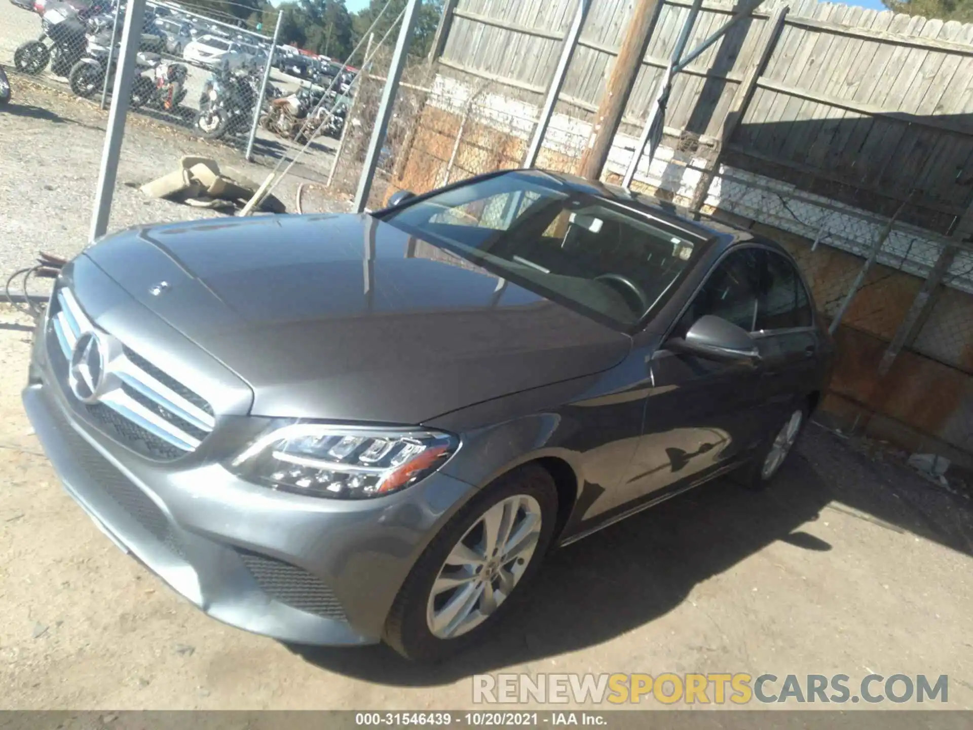 2 Photograph of a damaged car 55SWF8DB3KU318815 MERCEDES-BENZ C-CLASS 2019