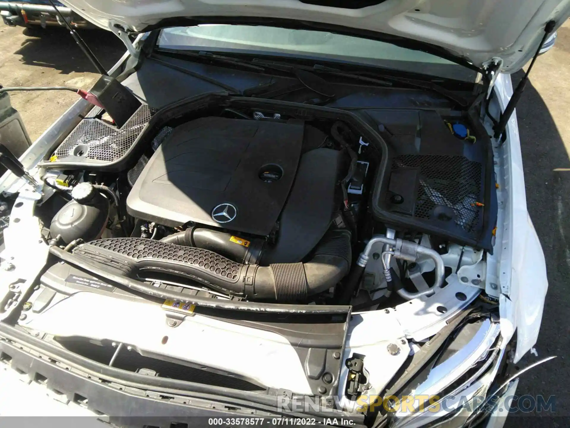 10 Photograph of a damaged car 55SWF8DB3KU320208 MERCEDES-BENZ C-CLASS 2019