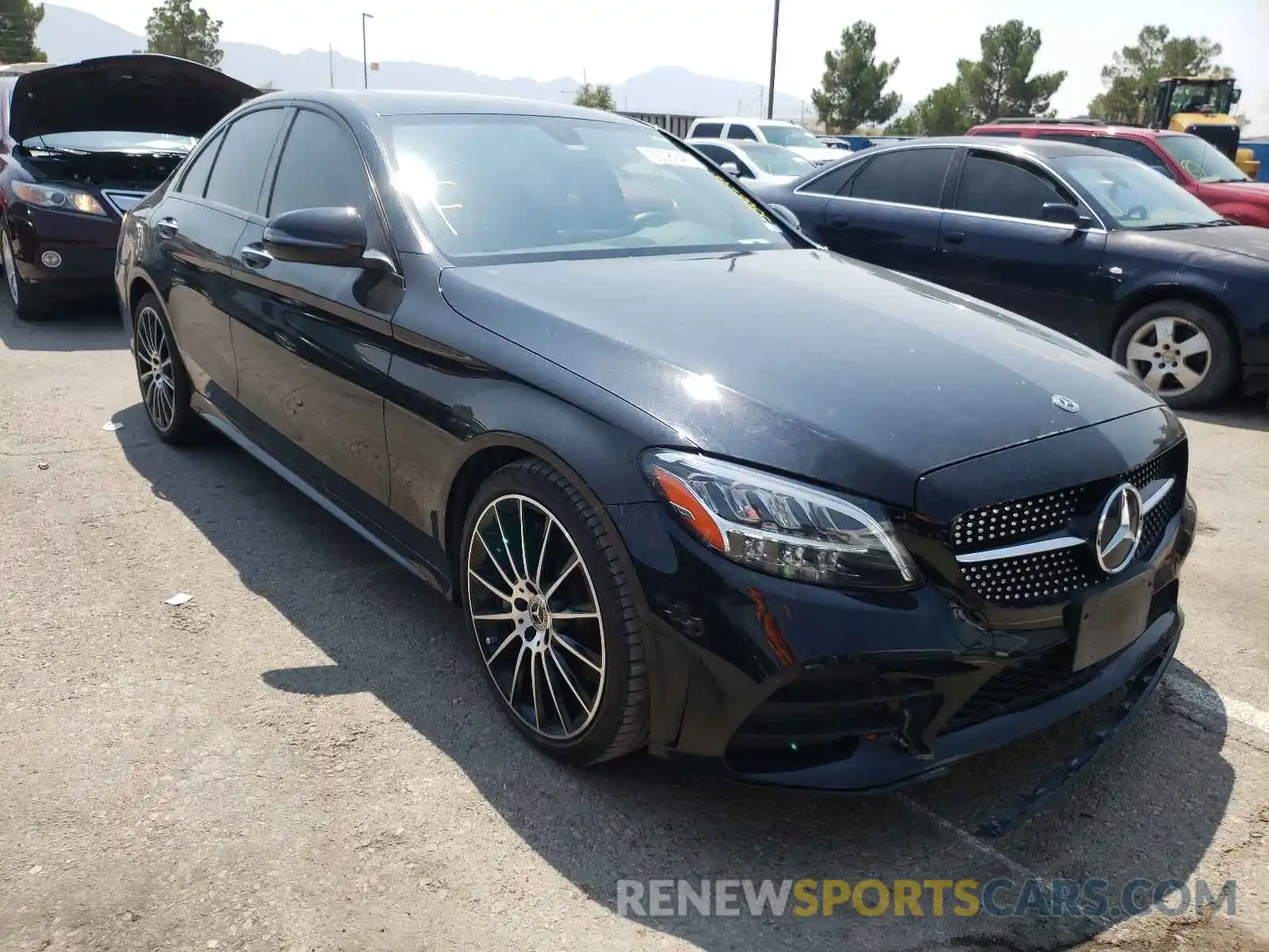 1 Photograph of a damaged car 55SWF8DB3KU322430 MERCEDES-BENZ C-CLASS 2019