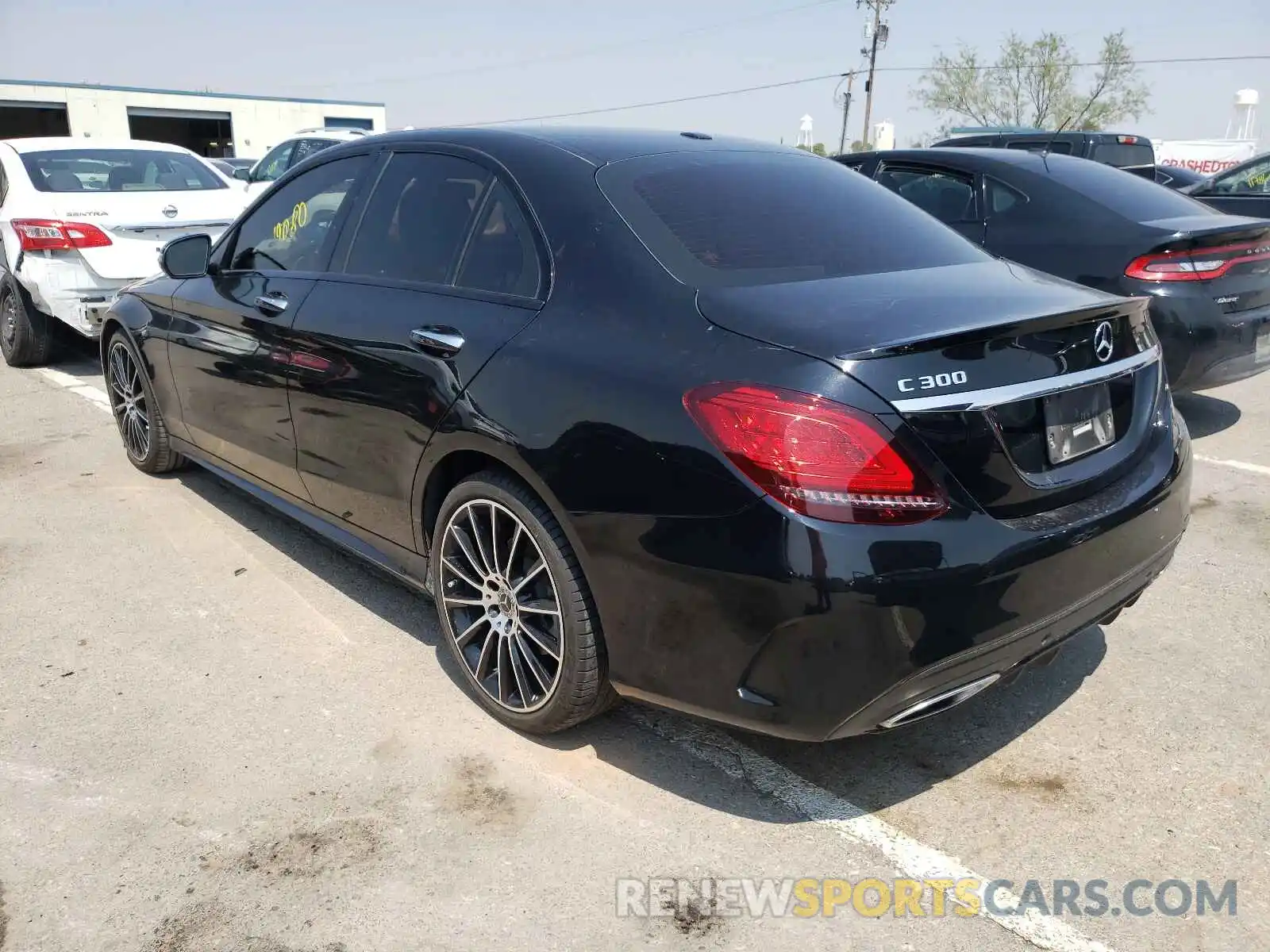 3 Photograph of a damaged car 55SWF8DB3KU322430 MERCEDES-BENZ C-CLASS 2019