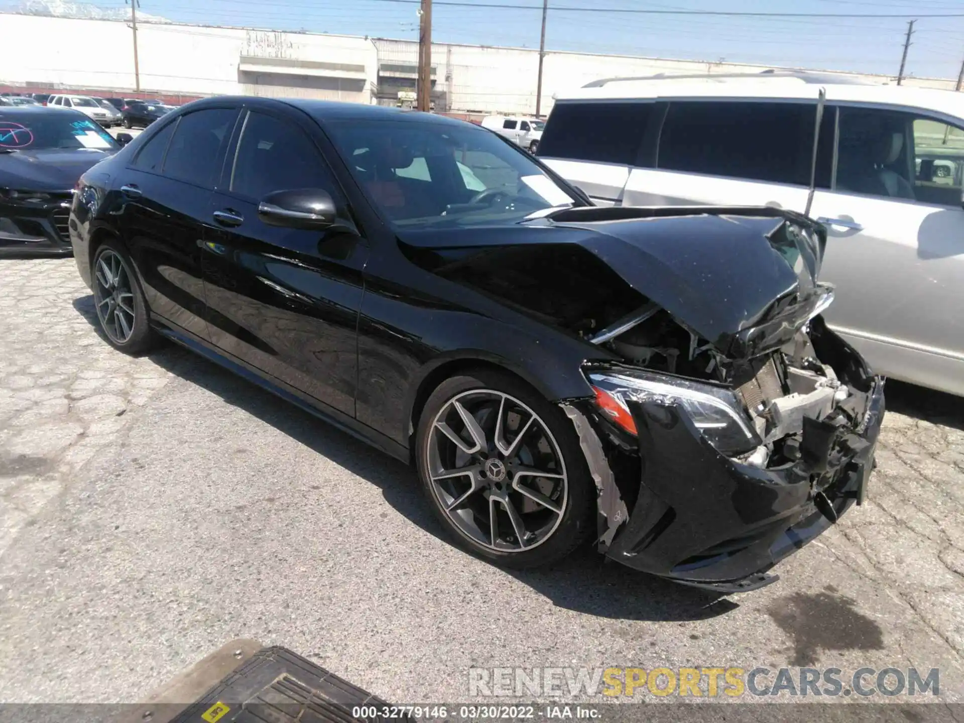 1 Photograph of a damaged car 55SWF8DB3KU322475 MERCEDES-BENZ C-CLASS 2019