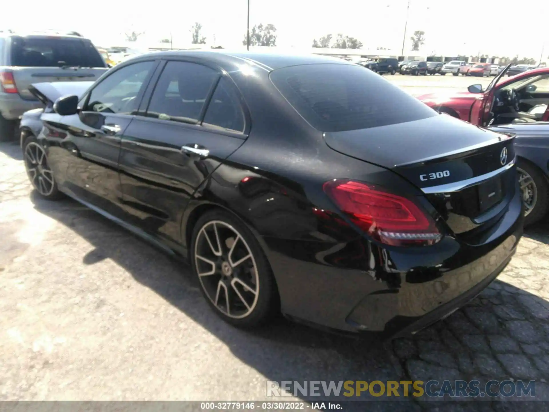 3 Photograph of a damaged car 55SWF8DB3KU322475 MERCEDES-BENZ C-CLASS 2019